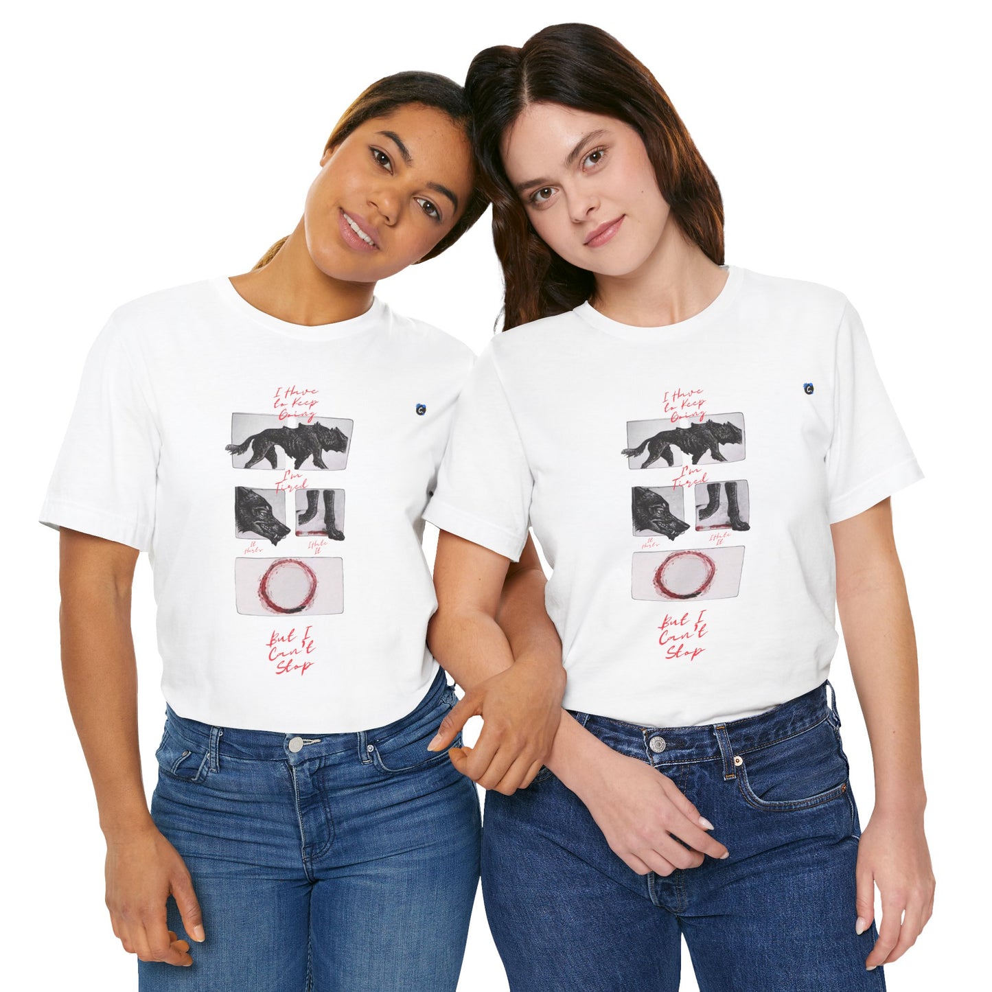 Hurts, But I Can't Stop Short Sleeve Tee