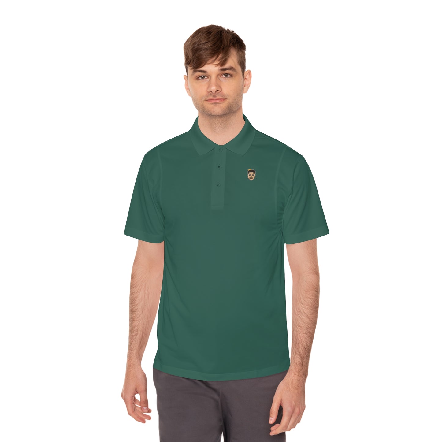 COMMaDiTYbrand CRWN Men's Sport Polo Tee