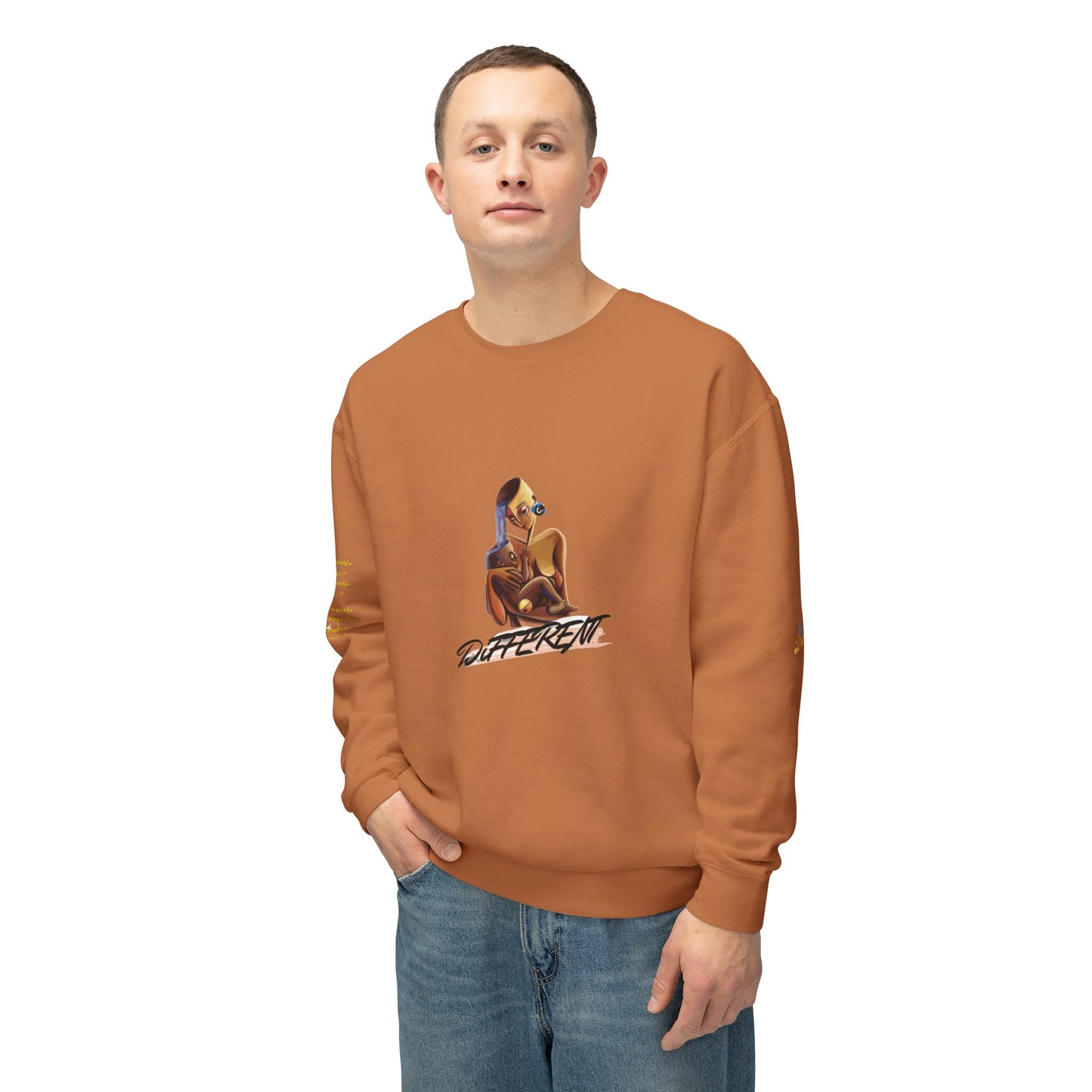 *God's GiFT" Women's Lightweight Crewneck Sweatshirt
