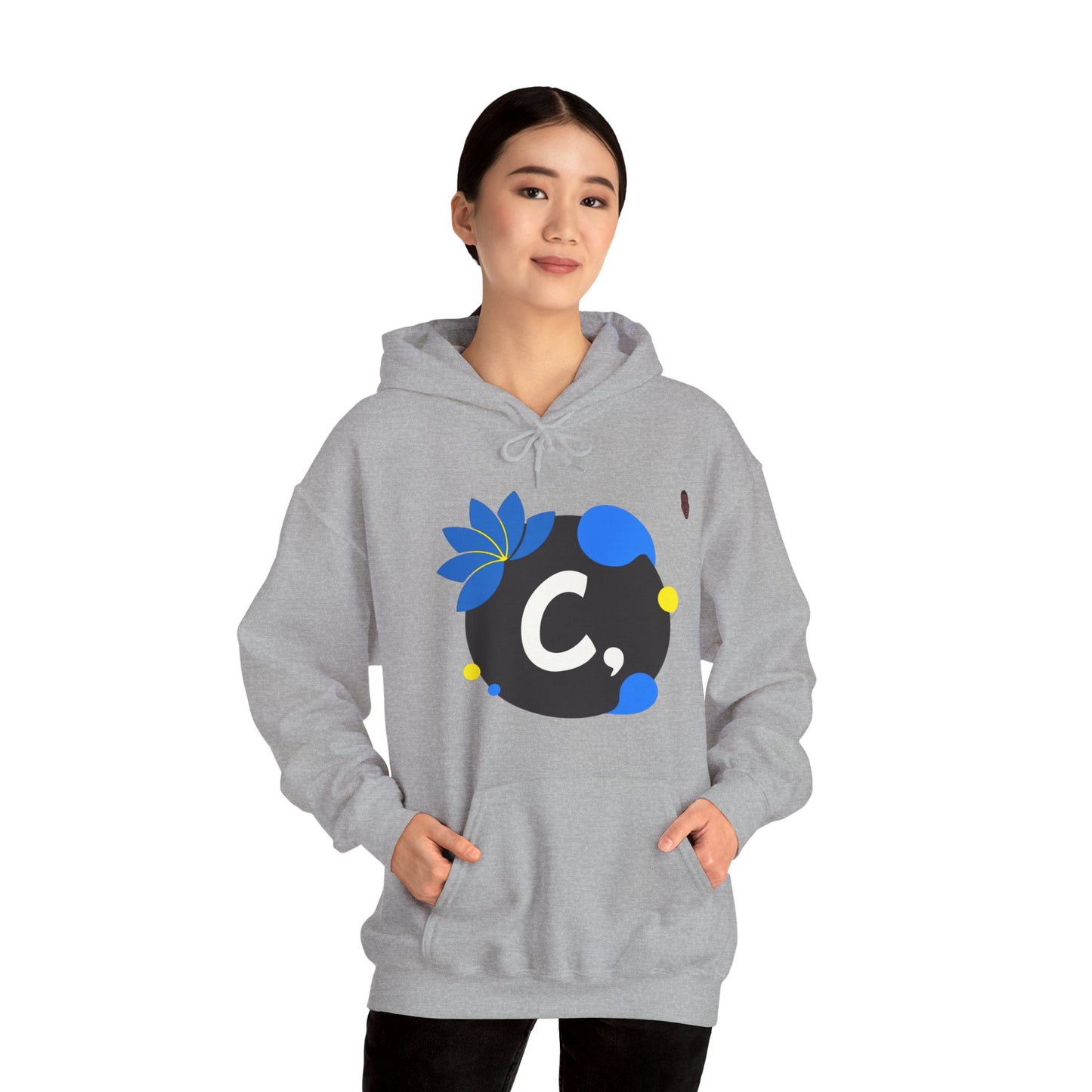 COMMaDiTYbrand *STAMPED" Heavy Blend™ Women's Hooded Sweatshirt