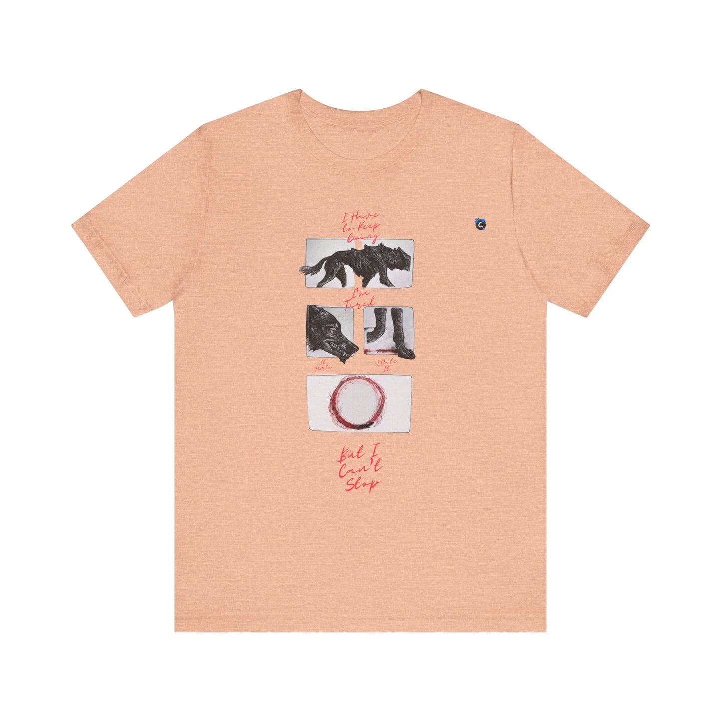 Hurts, But I Can't Stop Short Sleeve Tee