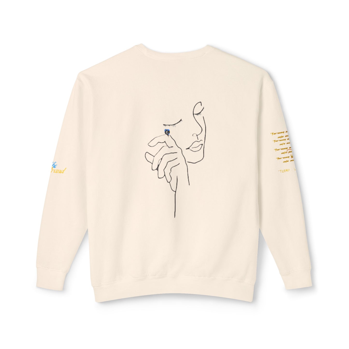 *God's GiFT" Women's Lightweight Crewneck Sweatshirt