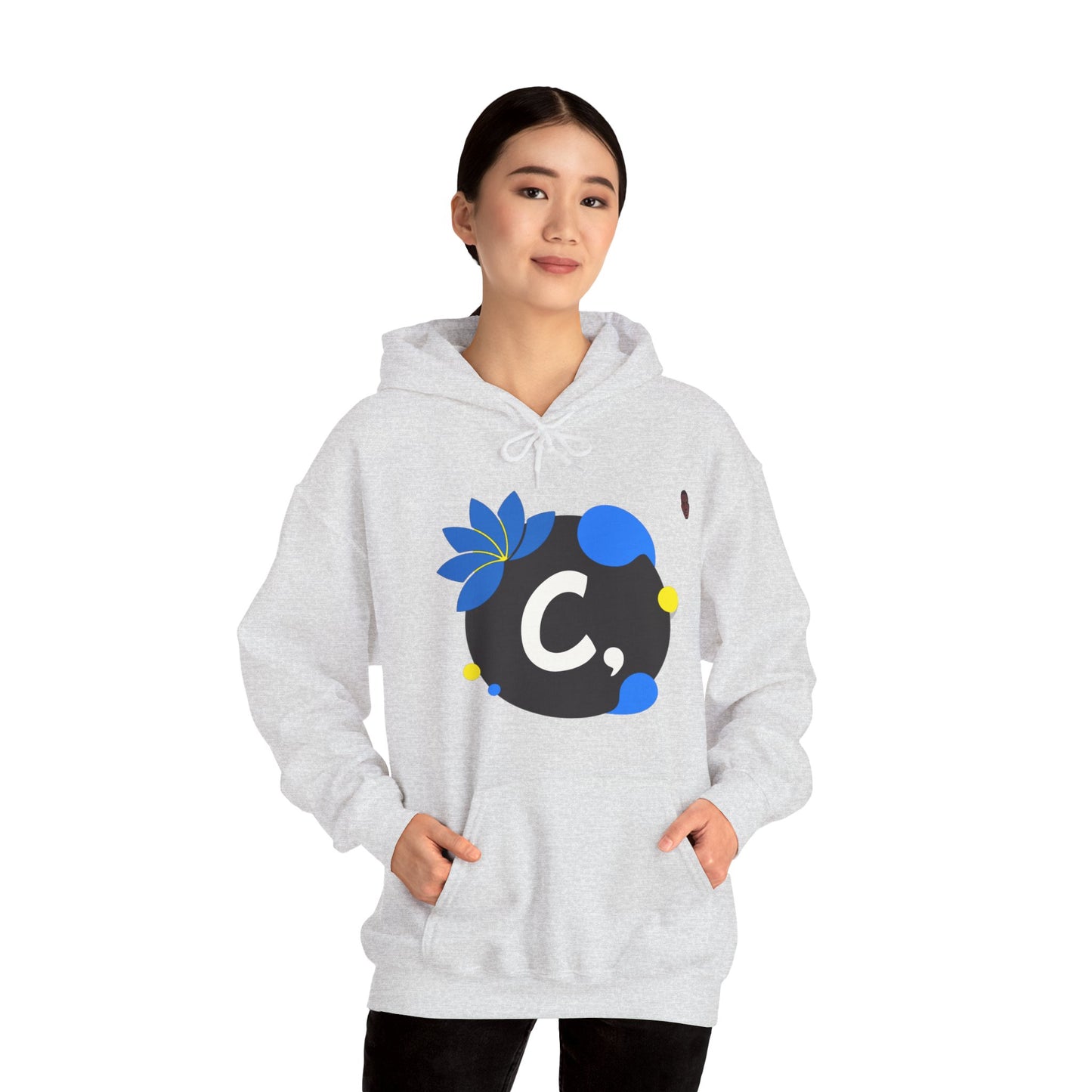 COMMaDiTYbrand *STAMPED" Heavy Blend™ Women's Hooded Sweatshirt