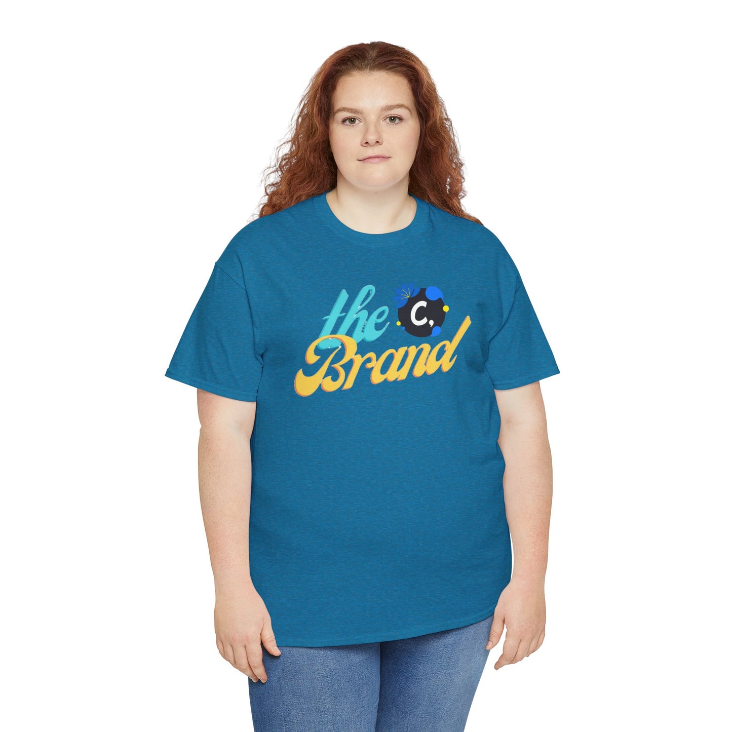 THEbrand Stamp Unisex Heavy Cotton Tee
