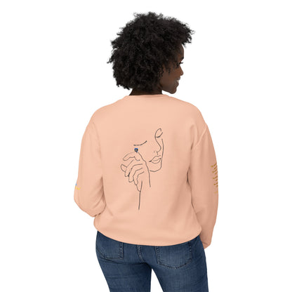 *God's GiFT" Women's Lightweight Crewneck Sweatshirt
