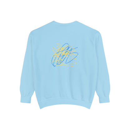 THEbrand Unisex Garment-Dyed Sweatshirt