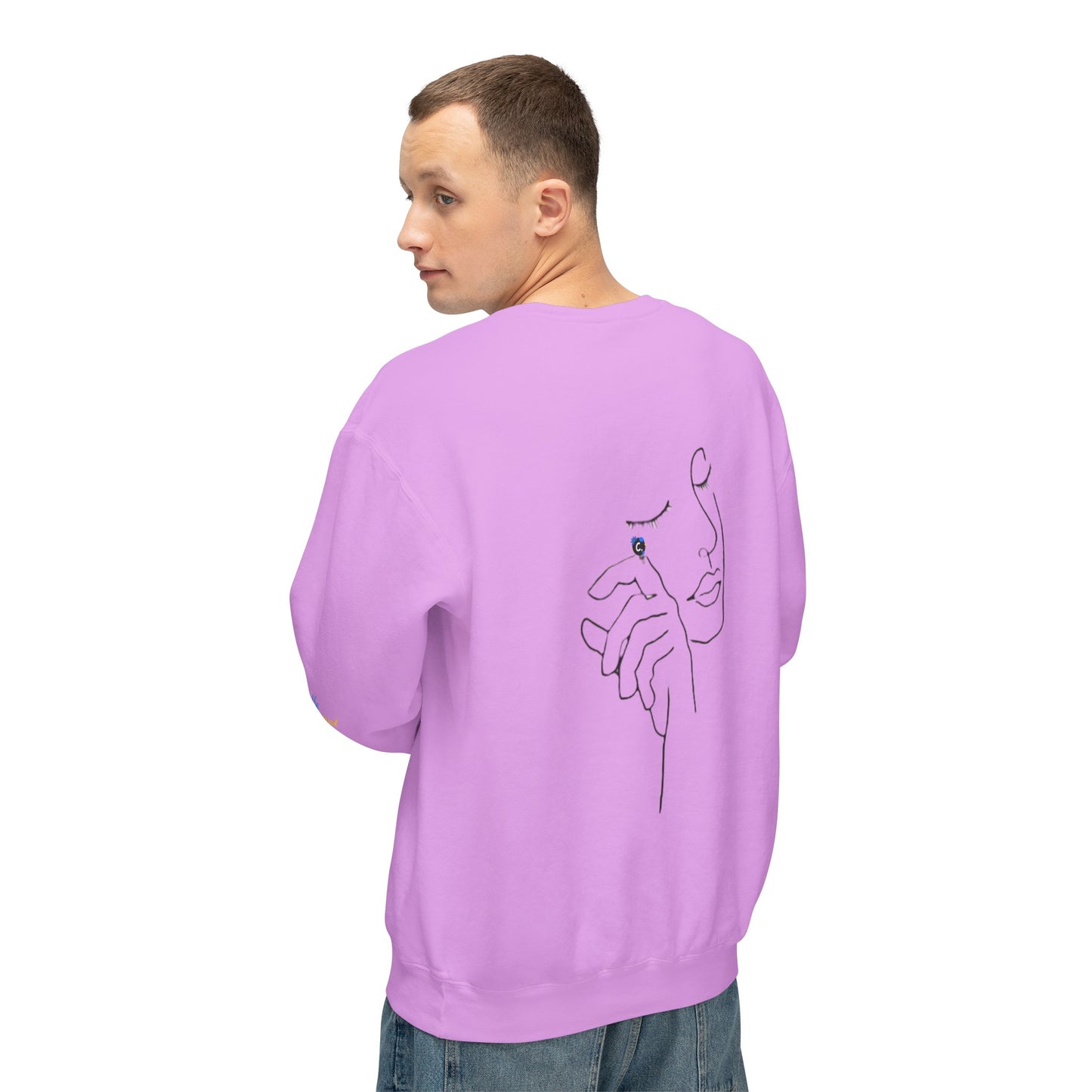 *God's GiFT" Women's Lightweight Crewneck Sweatshirt