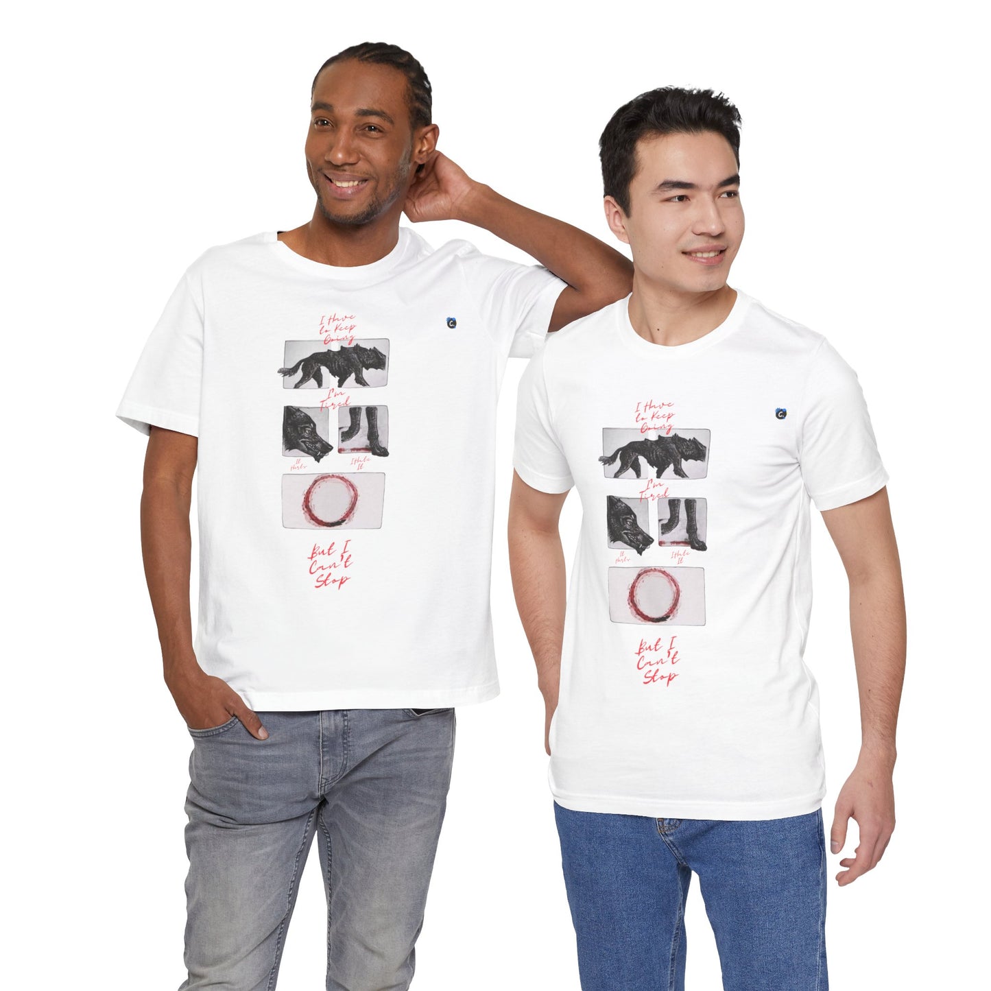 Hurts, But I Can't Stop Short Sleeve Tee