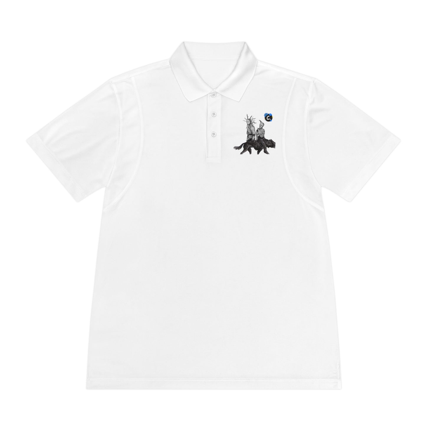 COMMaDiTYbrand Men's (Tame The Beast) Sport Polo Tee