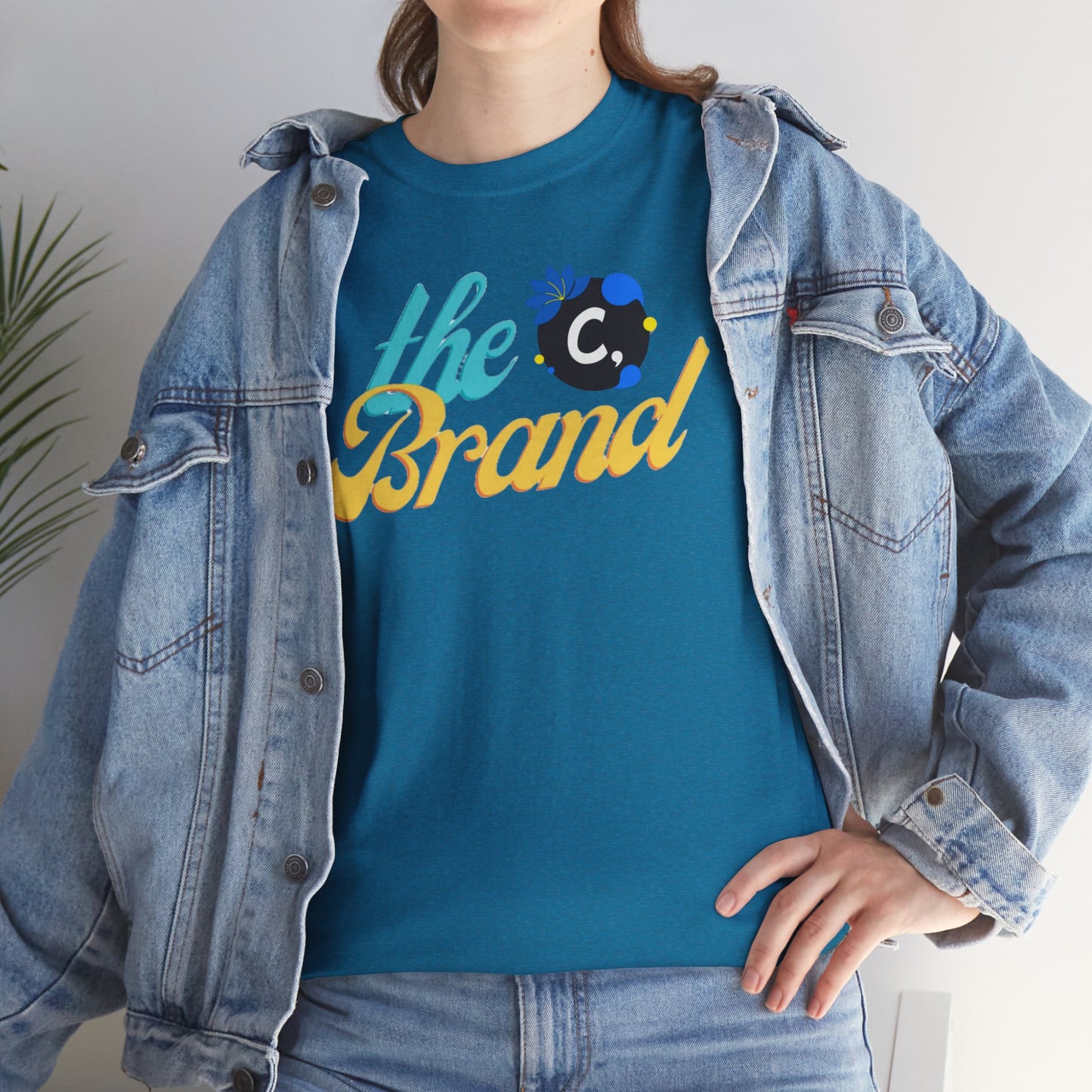 THEbrand Stamp Unisex Heavy Cotton Tee