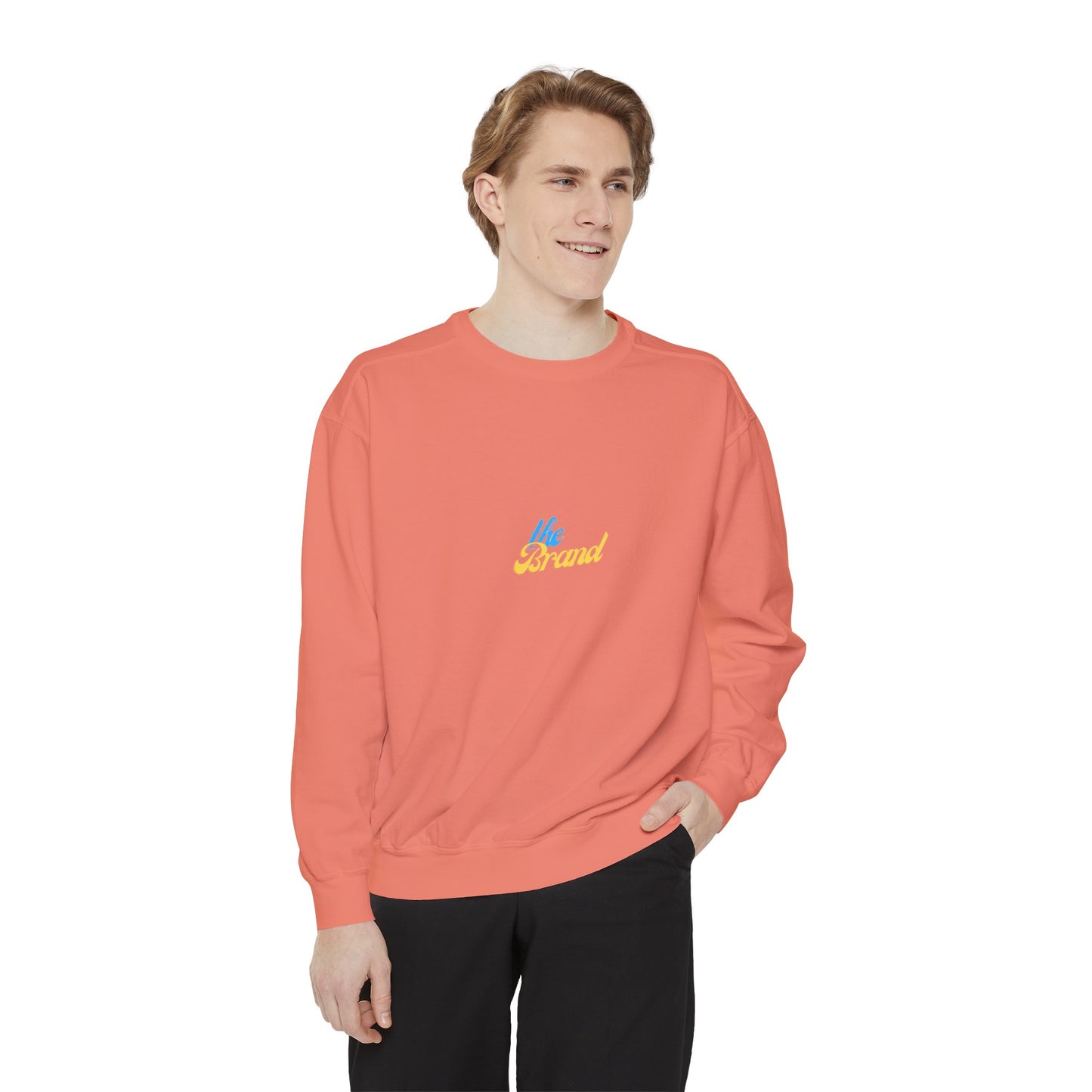 THEbrand Unisex Garment-Dyed Sweatshirt