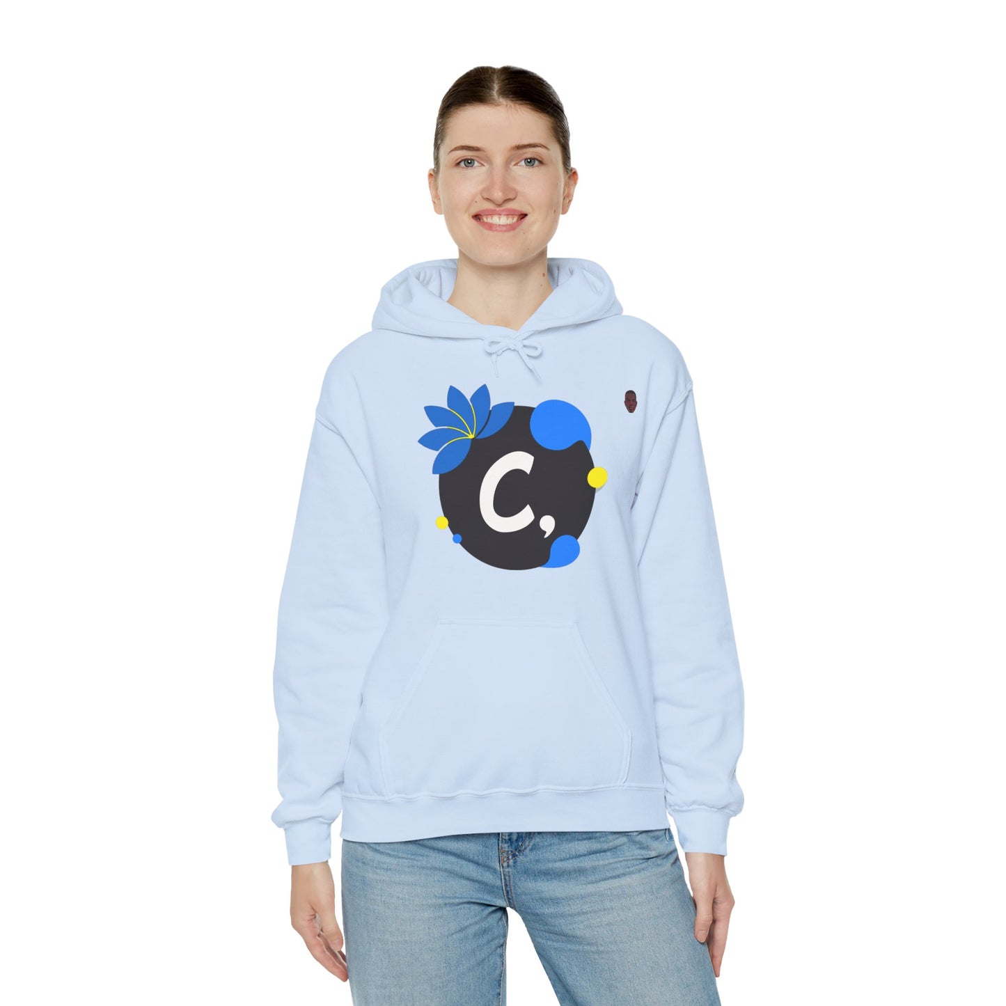 COMMaDiTYbrand *STAMPED" Heavy Blend™ Women's Hooded Sweatshirt