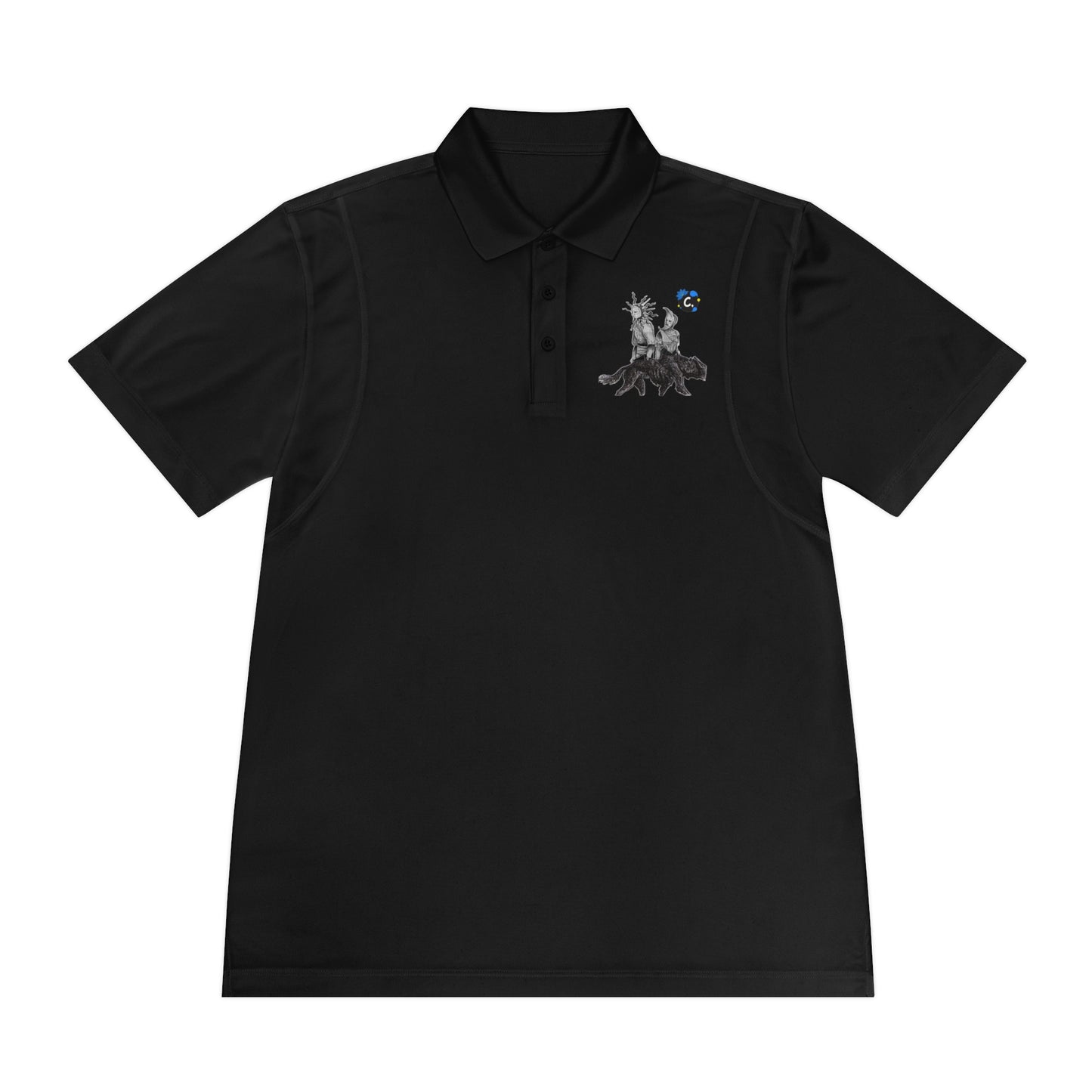 COMMaDiTYbrand Men's (Tame The Beast) Sport Polo Tee