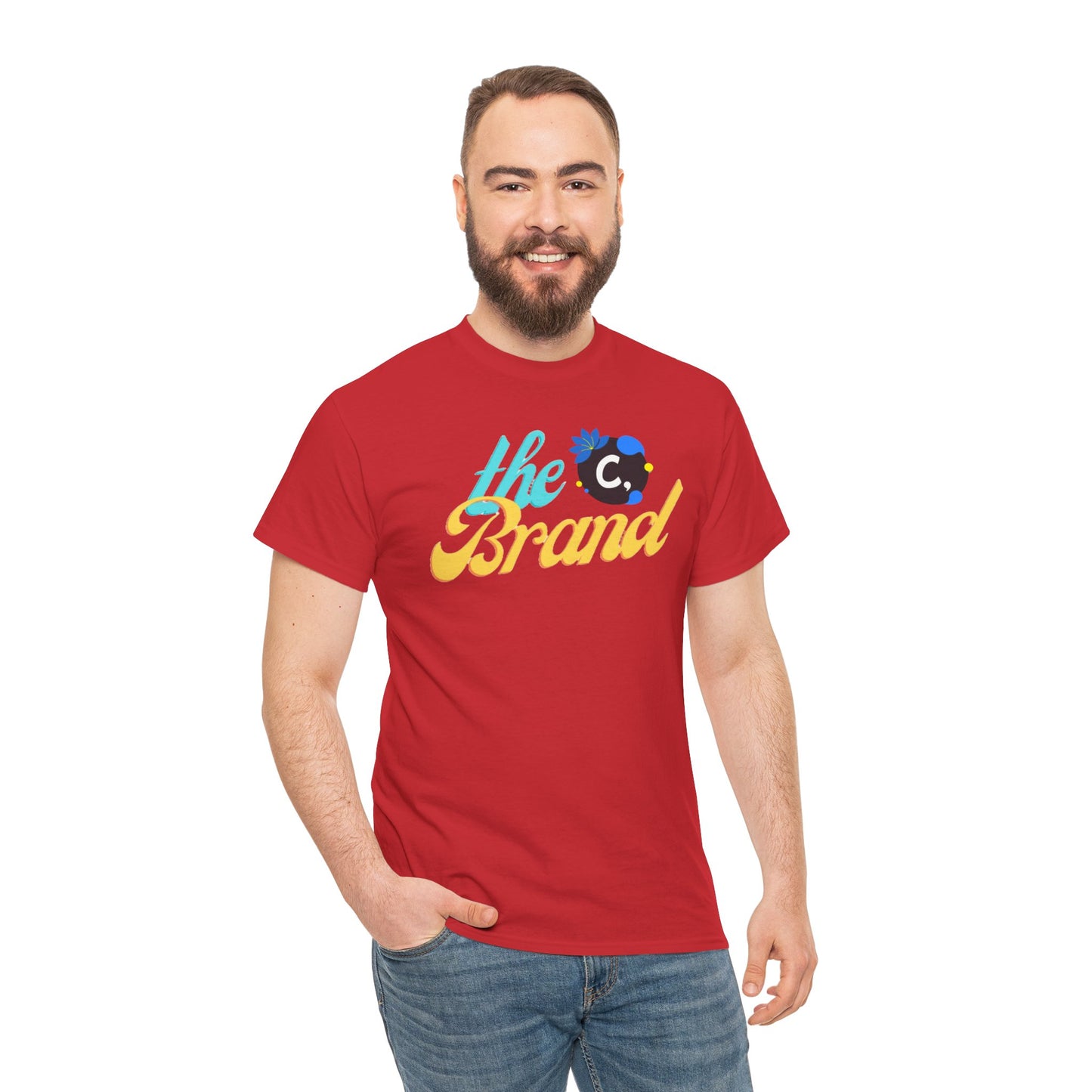 THEbrand Stamp Unisex Heavy Cotton Tee