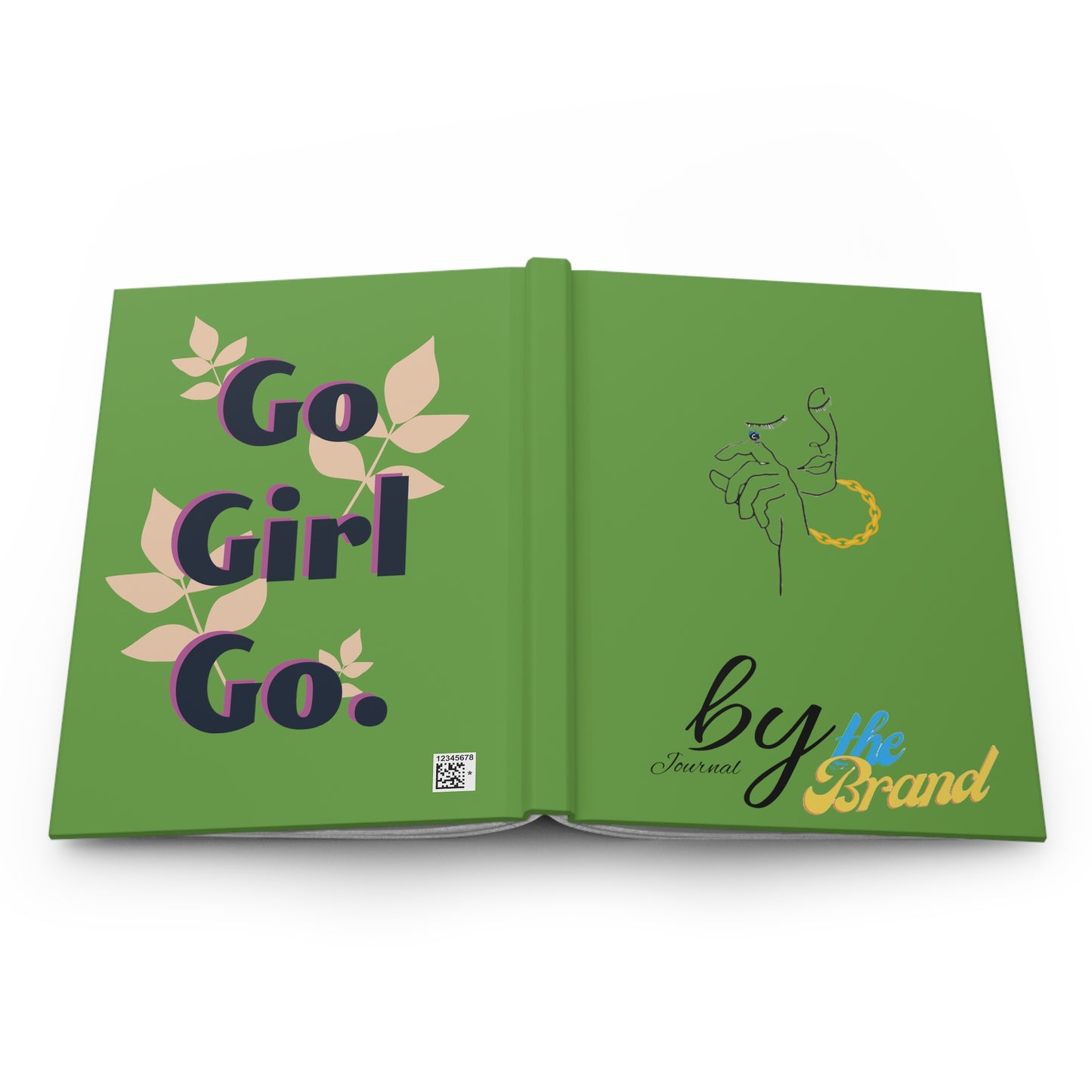 LiMiTED EDiTiON Matte Hardcover Journal for Her (Drk. Green Shade)