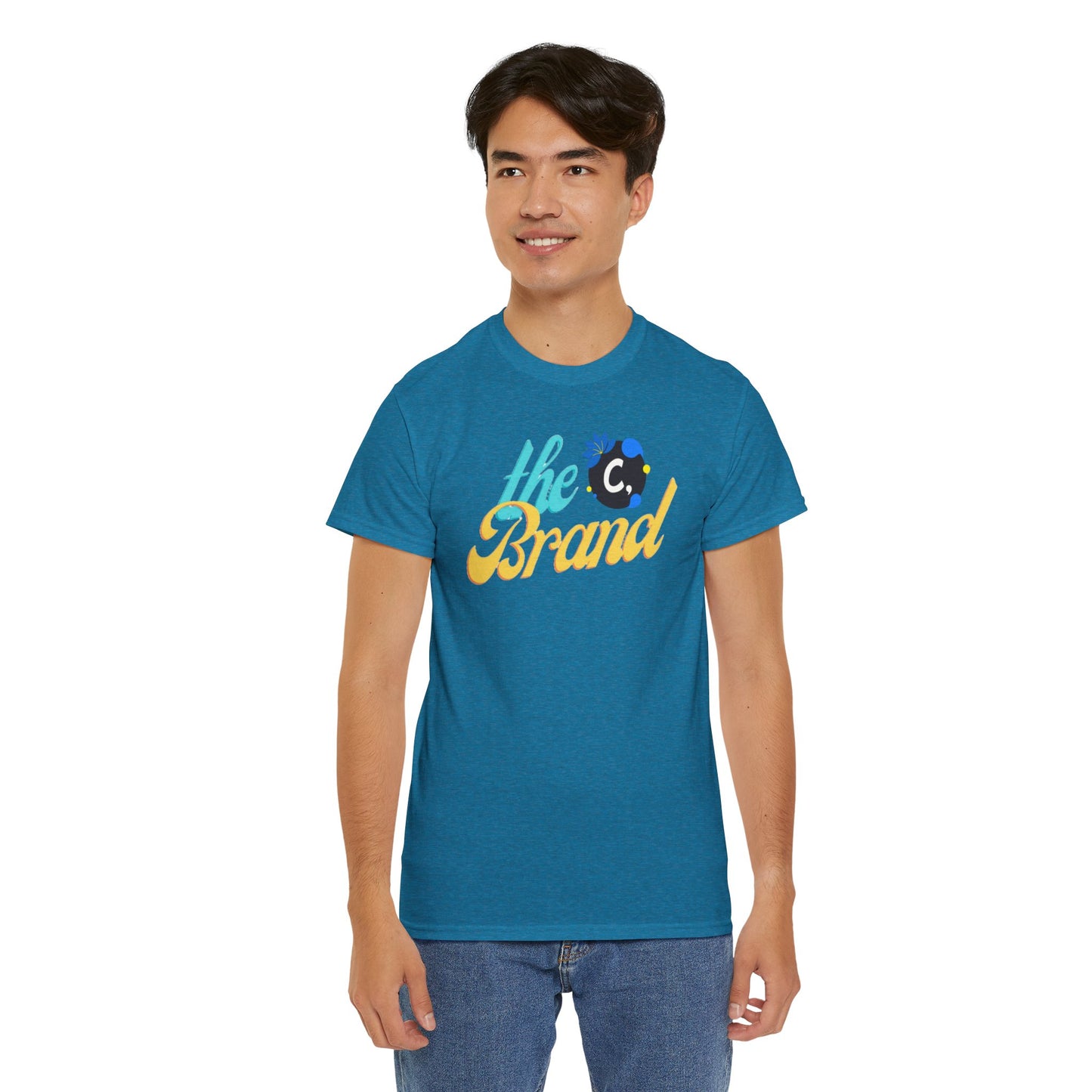 THEbrand Stamp Unisex Heavy Cotton Tee