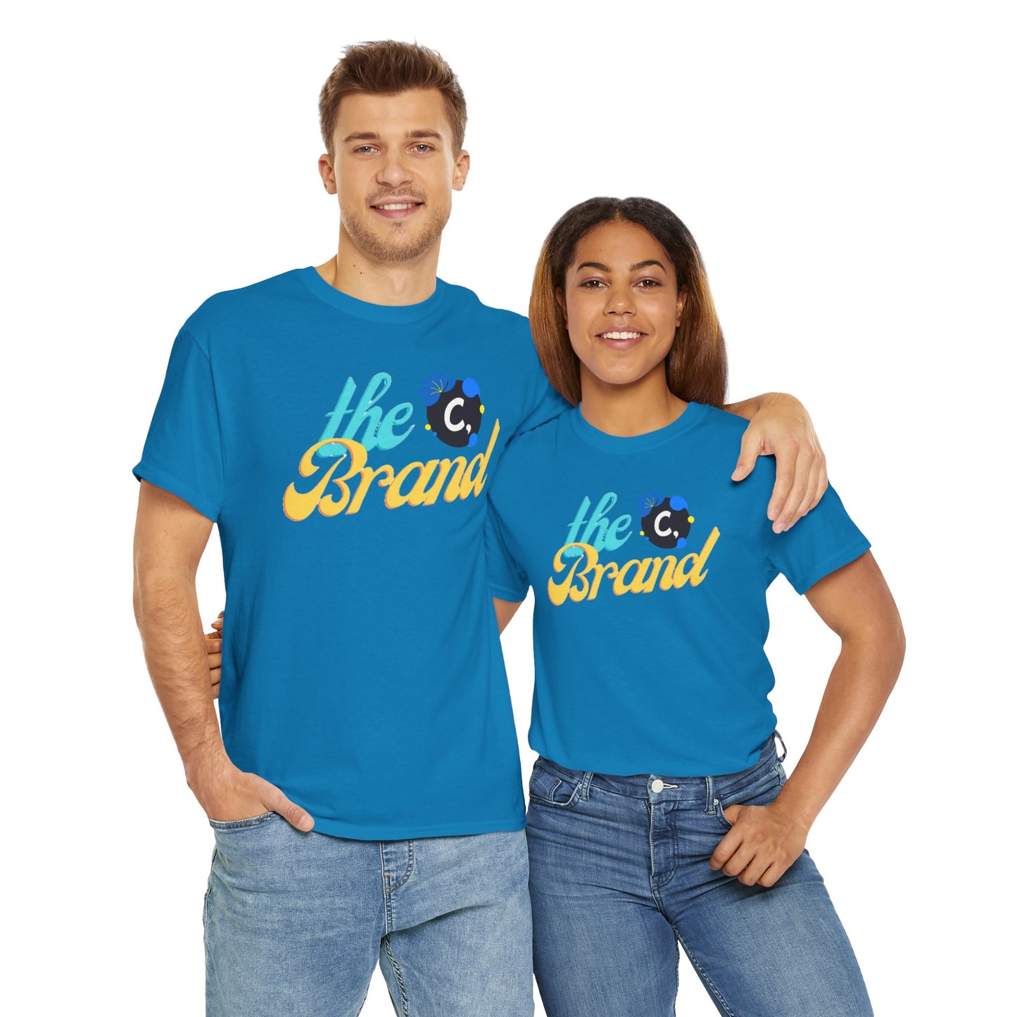 THEbrand Stamp Unisex Heavy Cotton Tee