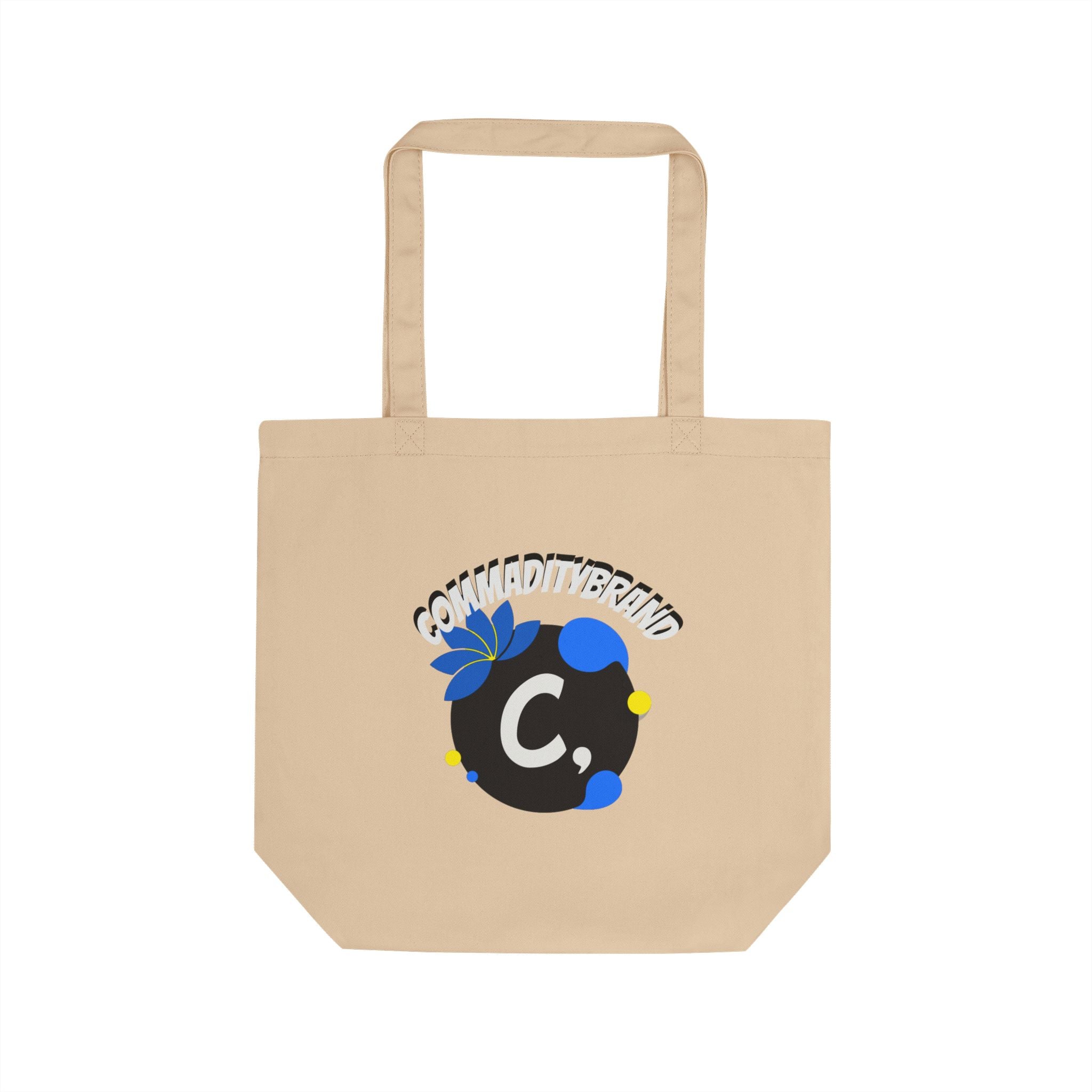 Obsidian and Oyster Eco-Friendly Tote Bag