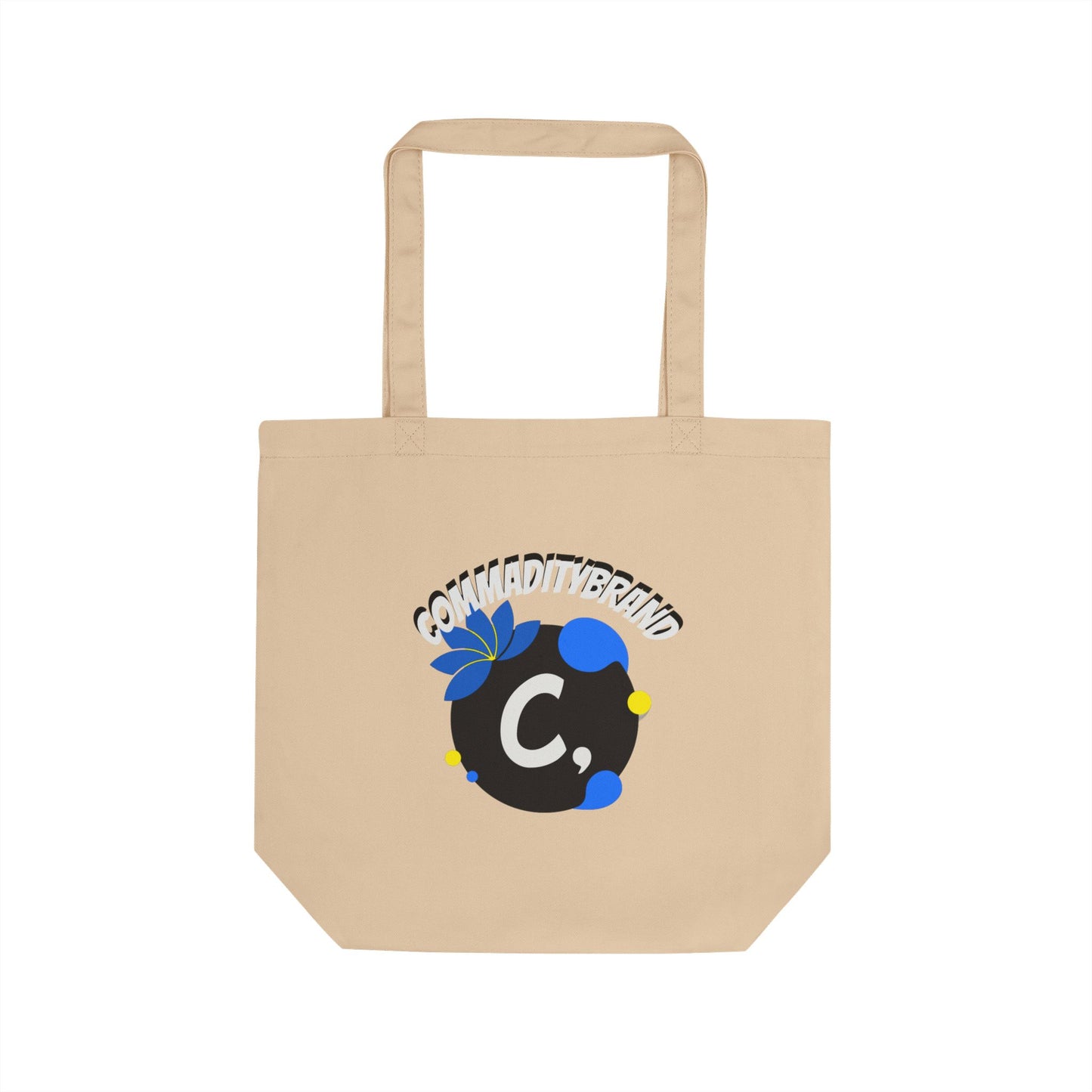 Obsidian and Oyster Eco-Friendly Tote Bag