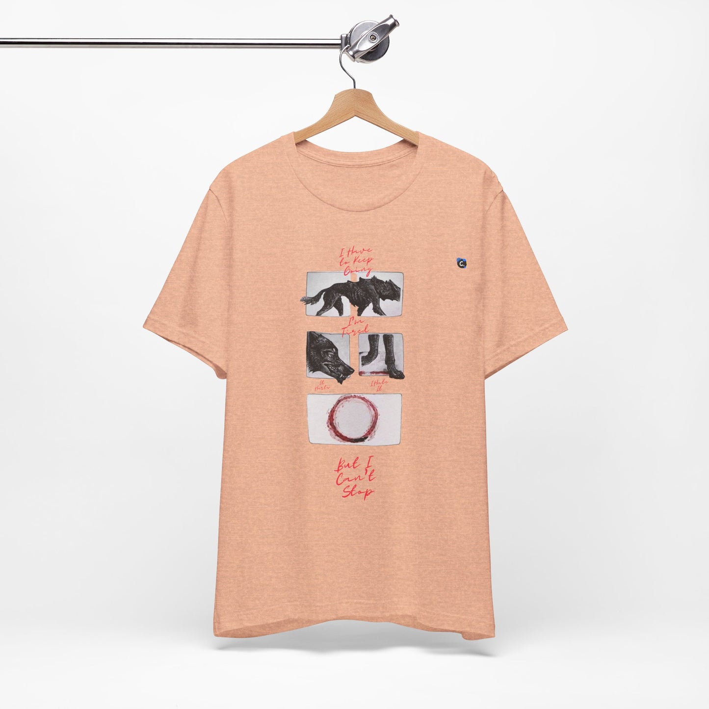 Hurts, But I Can't Stop Short Sleeve Tee