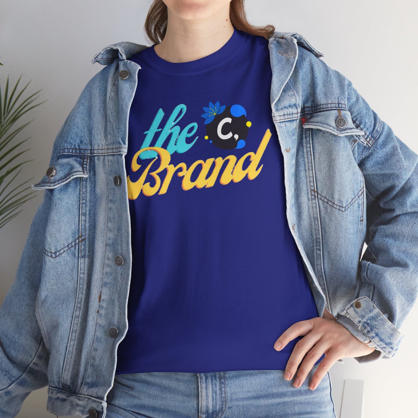 THEbrand Stamp Unisex Heavy Cotton Tee