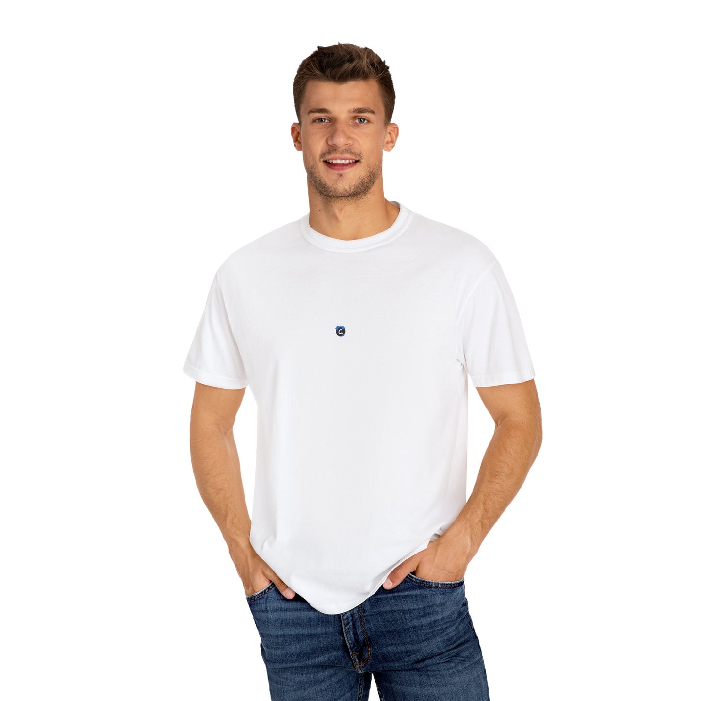 _ LOGO. Unisex Garment-Dyed T-shirt