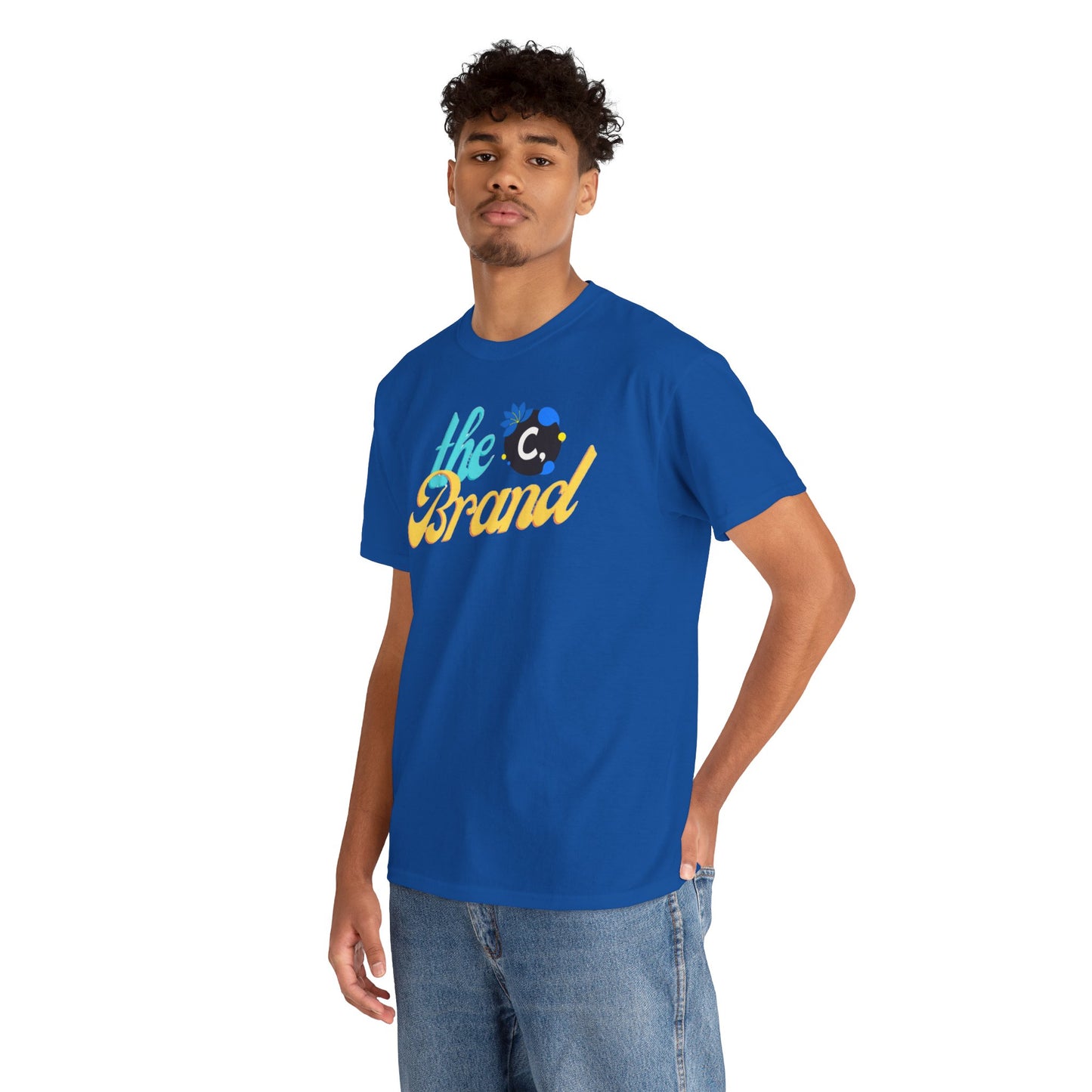 THEbrand Stamp Unisex Heavy Cotton Tee