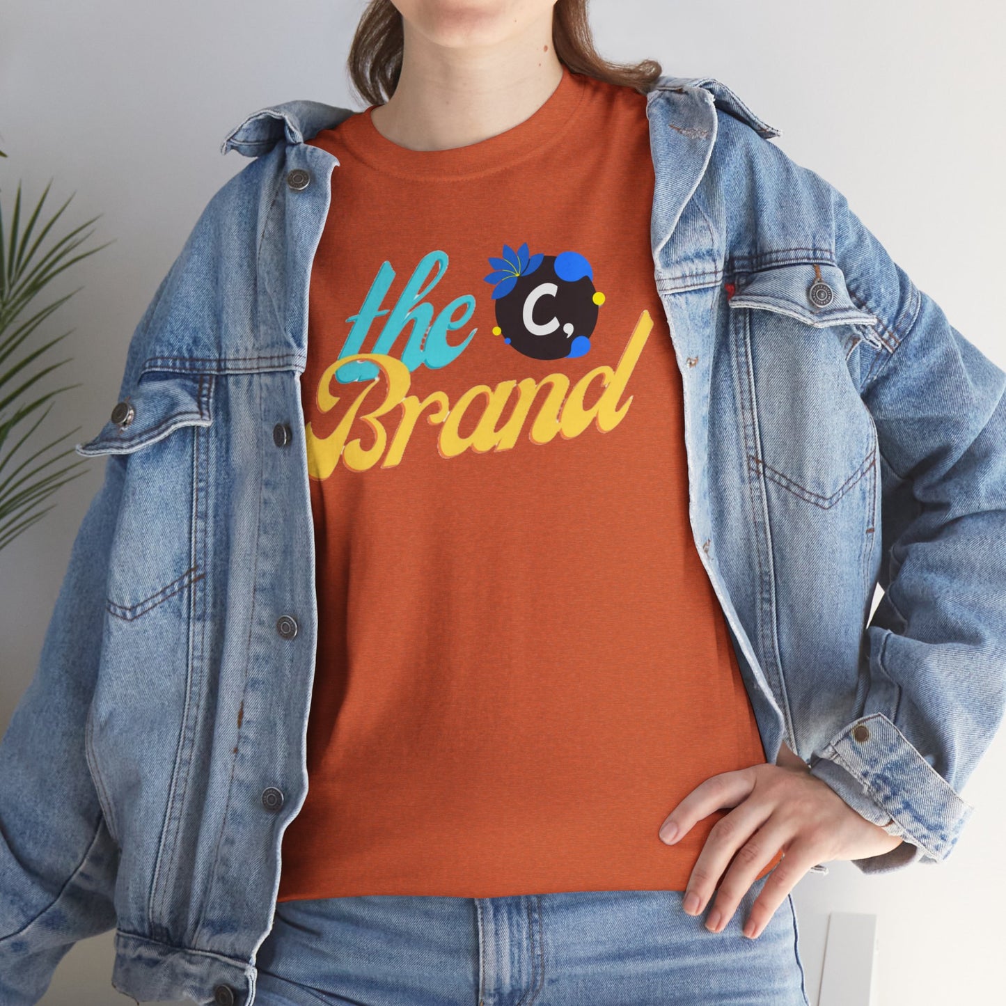 THEbrand Stamp Unisex Heavy Cotton Tee