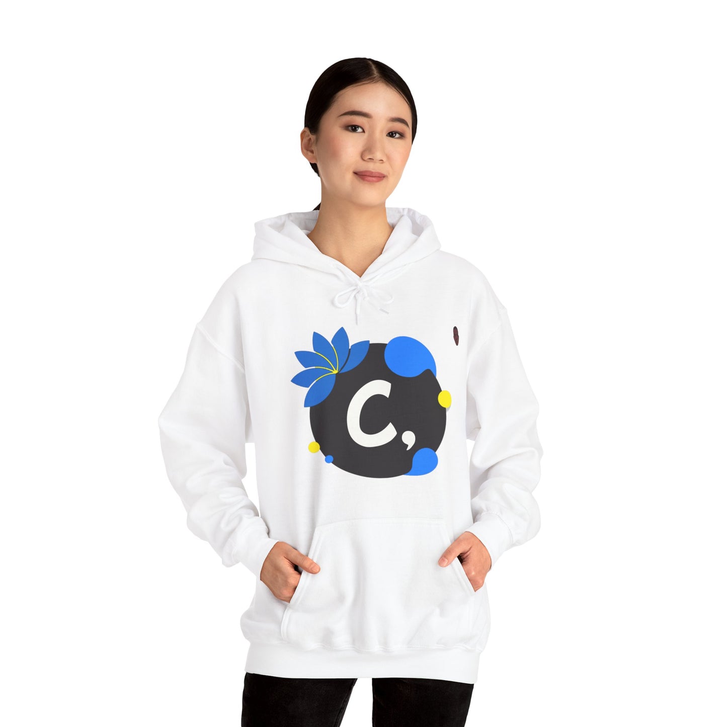 COMMaDiTYbrand *STAMPED" Heavy Blend™ Women's Hooded Sweatshirt