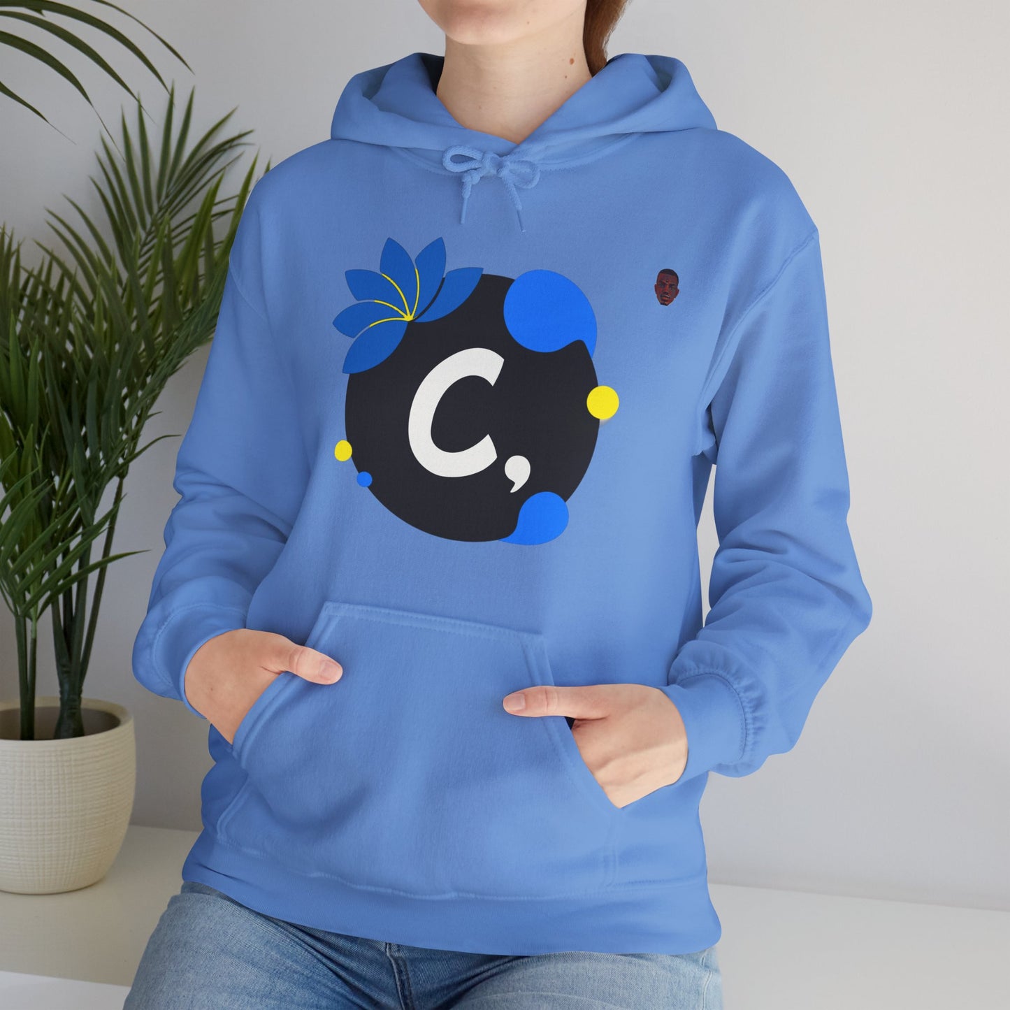 COMMaDiTYbrand *STAMPED" Heavy Blend™ Women's Hooded Sweatshirt