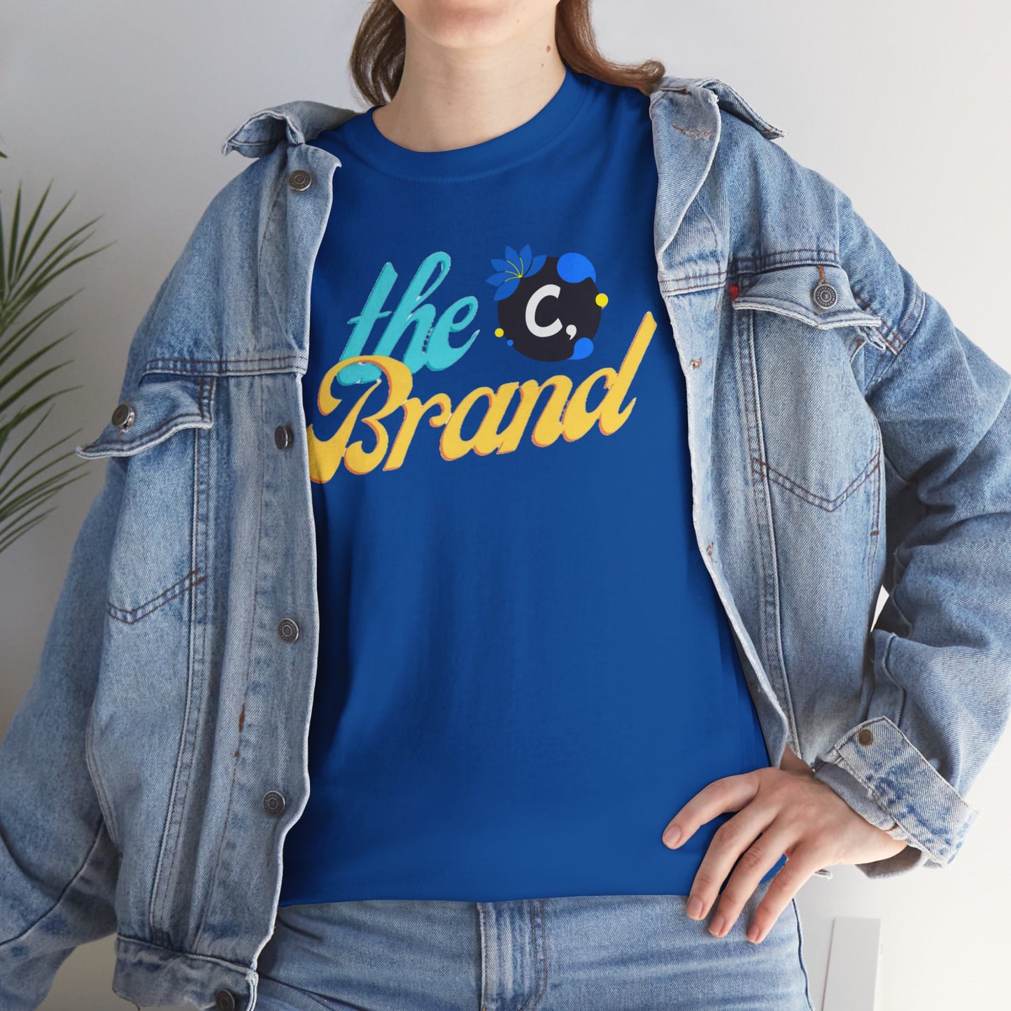 THEbrand Stamp Unisex Heavy Cotton Tee