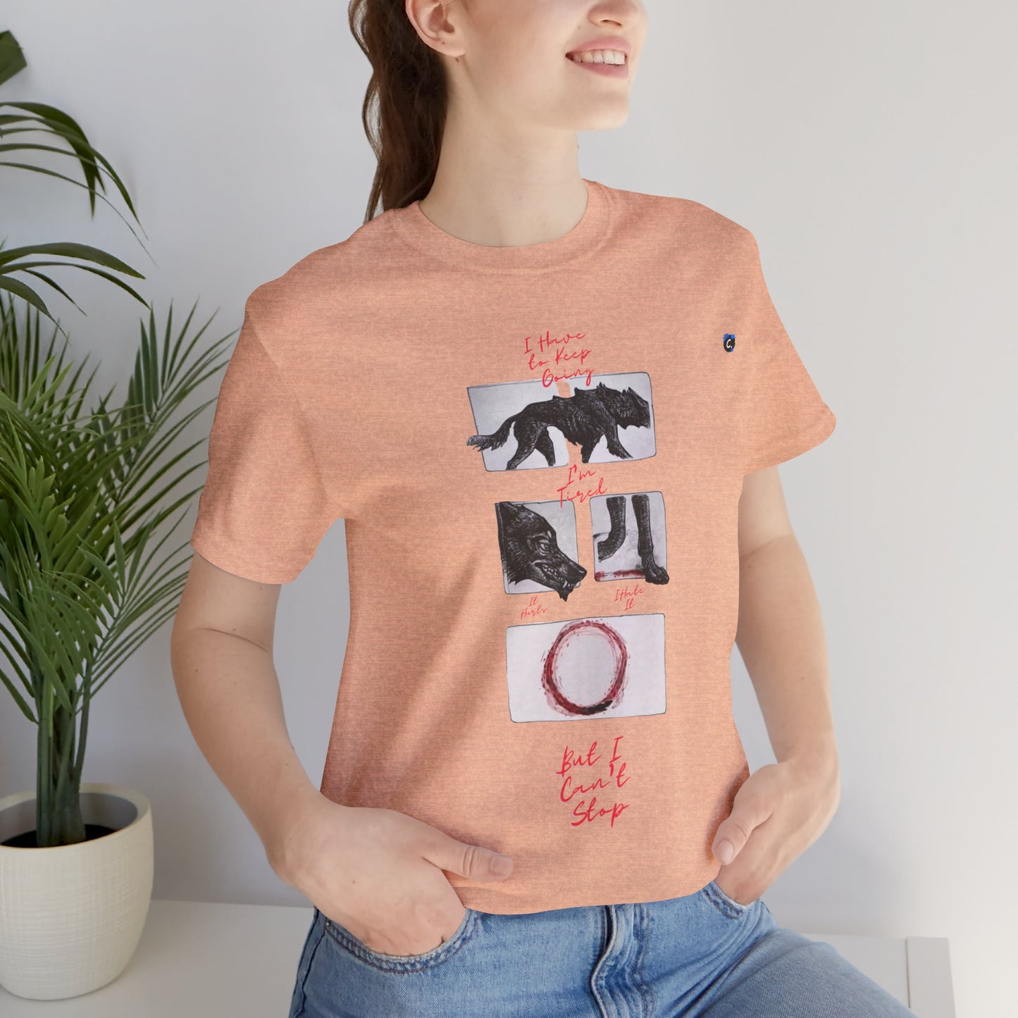 Hurts, But I Can't Stop Short Sleeve Tee