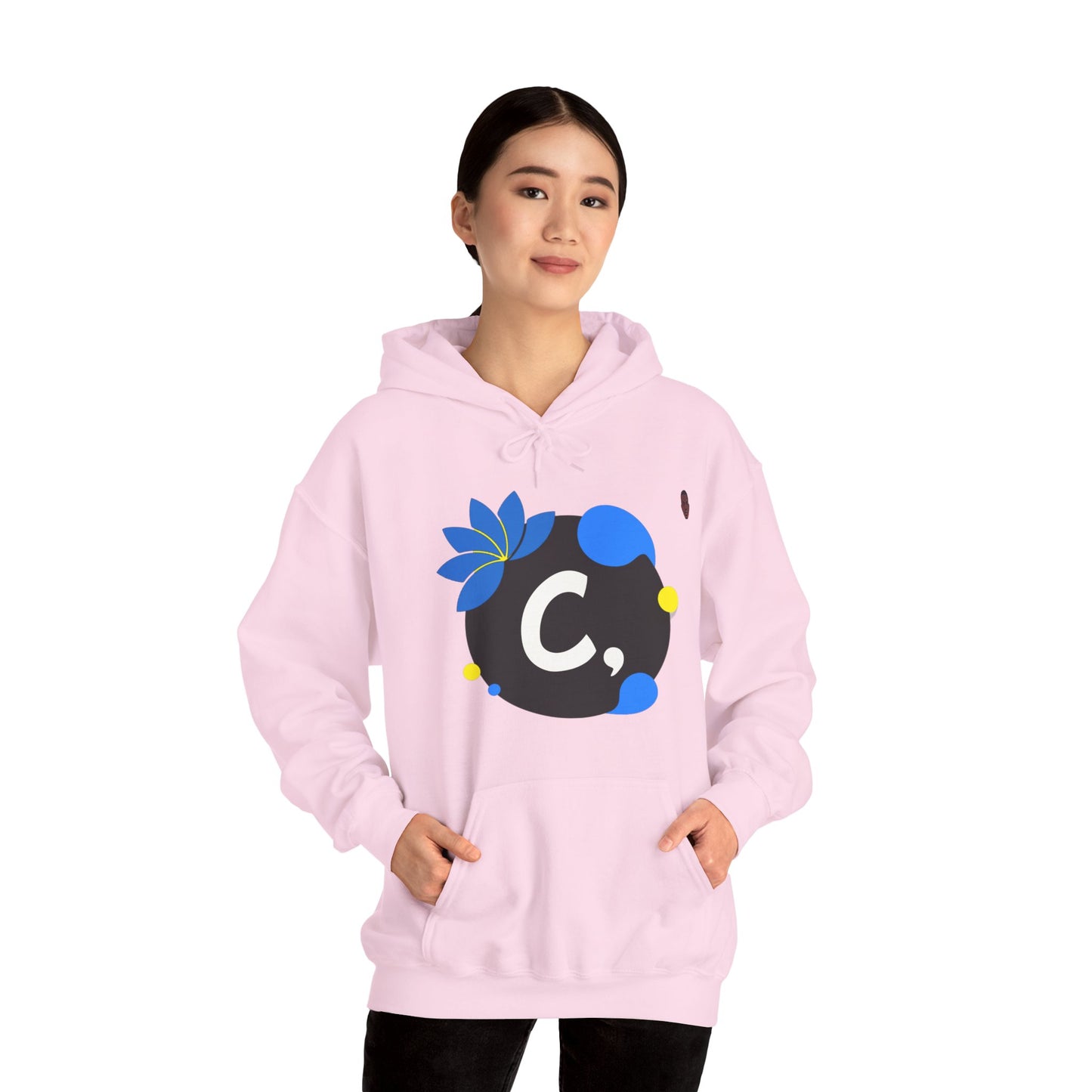 COMMaDiTYbrand *STAMPED" Heavy Blend™ Women's Hooded Sweatshirt