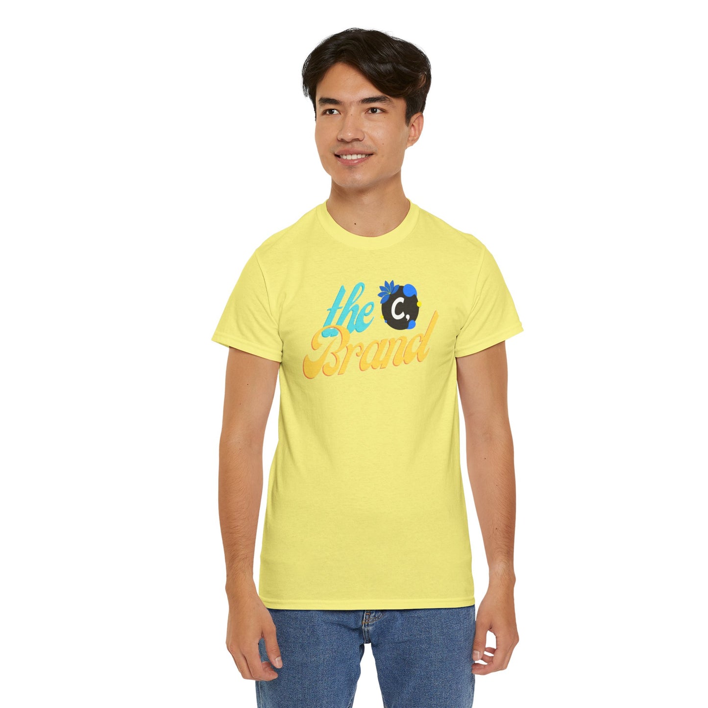 THEbrand Stamp Unisex Heavy Cotton Tee