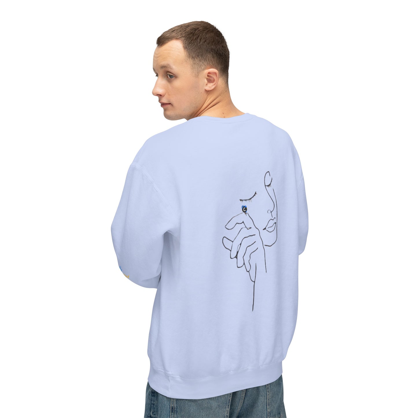 *God's GiFT" Women's Lightweight Crewneck Sweatshirt