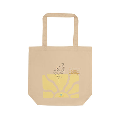 Obsidian and Oyster Eco-Friendly Tote Bag