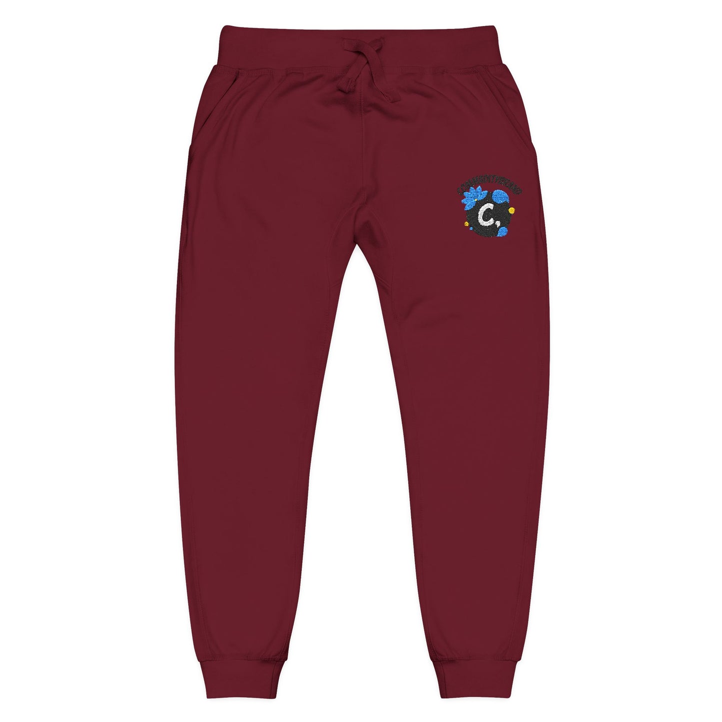 Cozy Embroidered Women's Sweatpants