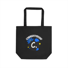 Obsidian and Oyster Eco-Friendly Tote Bag