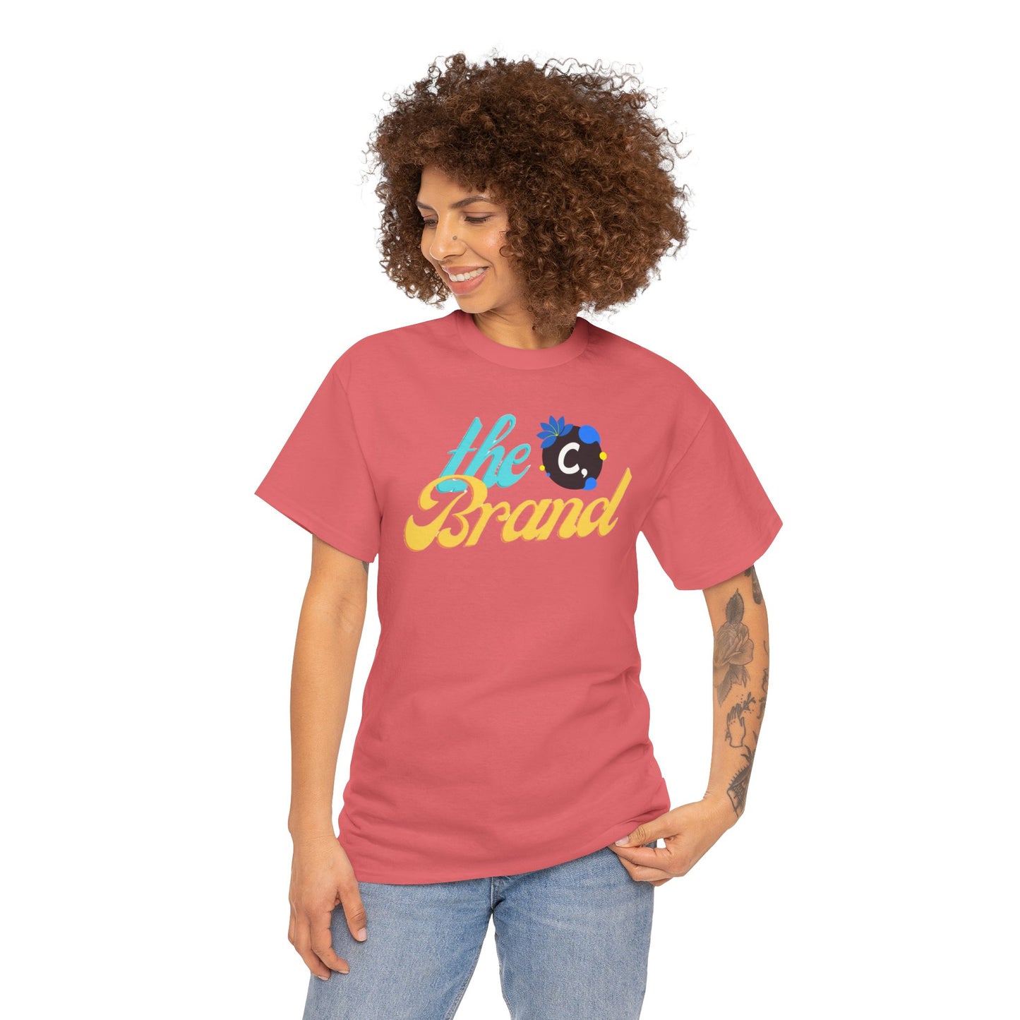 THEbrand Stamp Unisex Heavy Cotton Tee