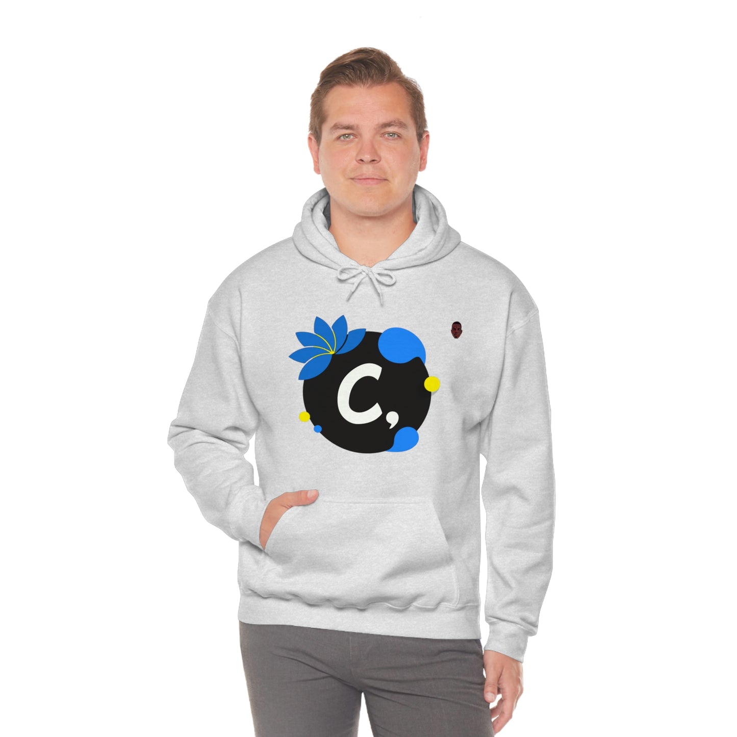 COMMaDiTYbrand *STAMPED" Men's Heavy Blend™ Hooded Sweatshirt