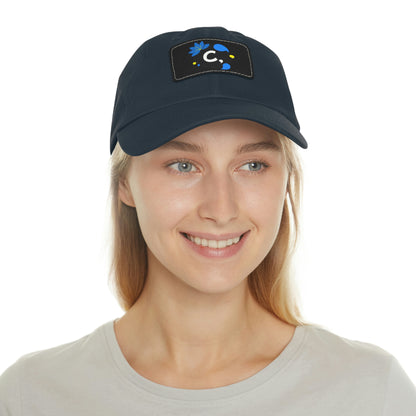 COMMaDiTYbrand *Leather Logo Patch" Dad Hat (available in multiple colors)