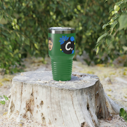 COMMaDiTYbrand *RiNGNECK+MULTiCOLOR" Tumbler, 30oz