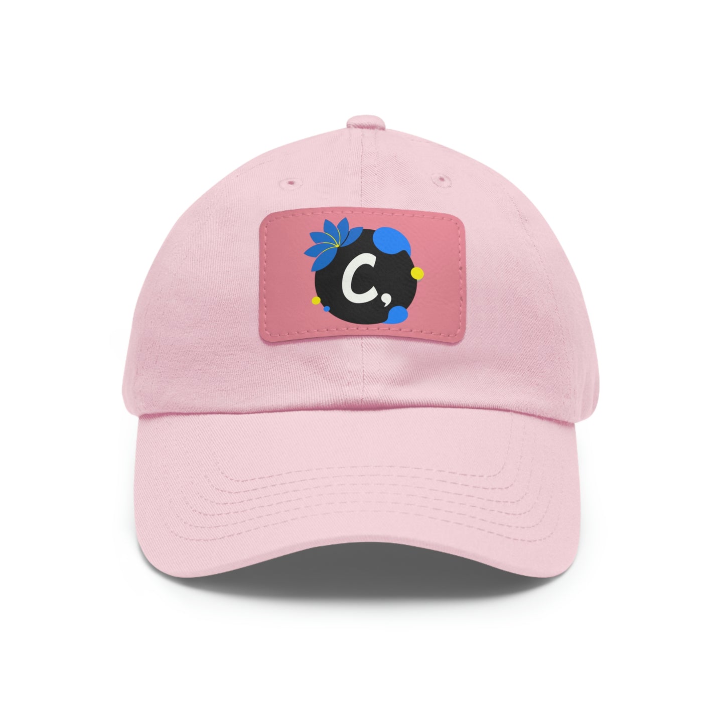 COMMaDiTYbrand *Leather Logo Patch" Dad Hat (available in multiple colors)