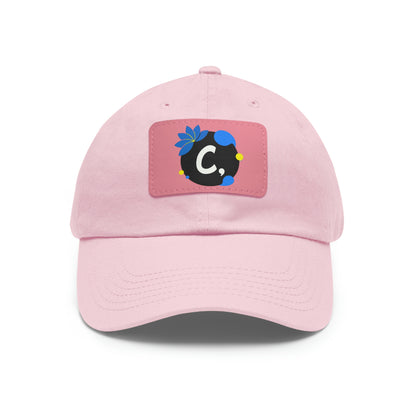 COMMaDiTYbrand *Leather Logo Patch" Dad Hat (available in multiple colors)