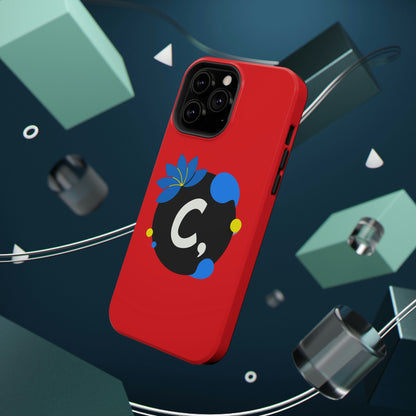 COMMaDiTYbrand All-Red *SiGNATuRE" Impact-Resistant iPhone 13 Phone Case