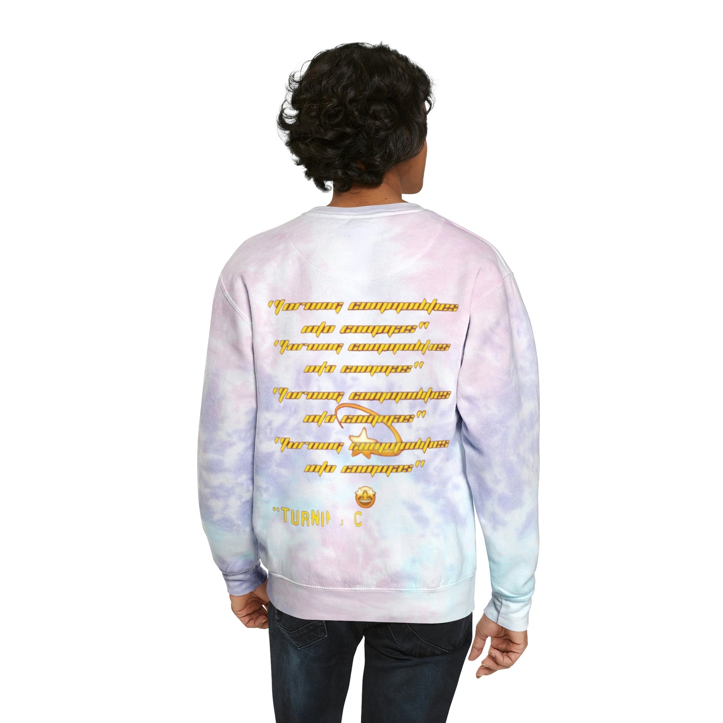COMMaDiTYbrand *SiGNATURE" Men's Tie-Dye Sweatshirt