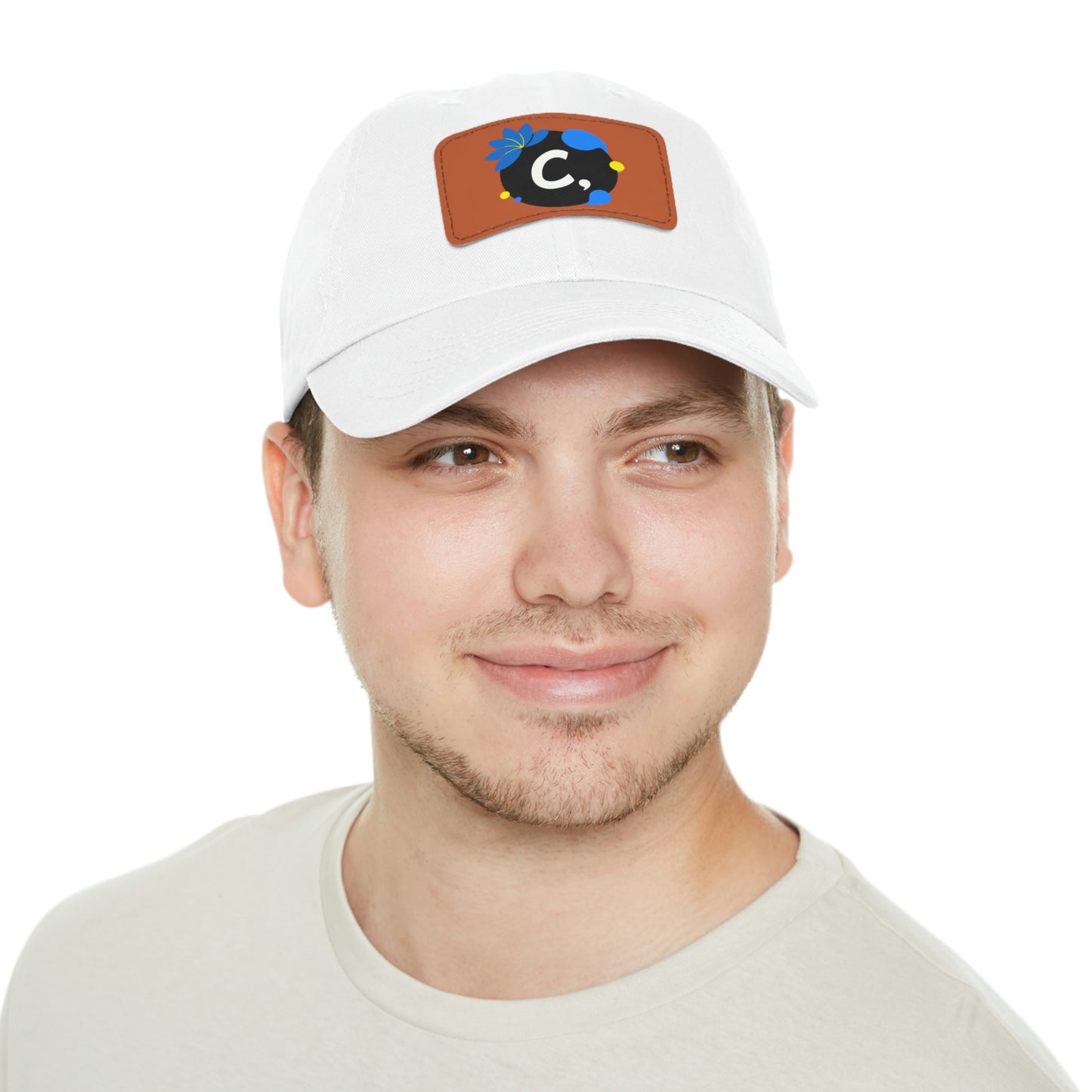 COMMaDiTYbrand *Leather Logo Patch" Dad Hat (available in multiple colors)