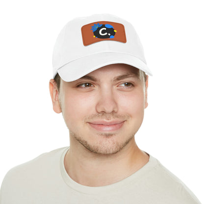 COMMaDiTYbrand *Leather Logo Patch" Dad Hat (available in multiple colors)