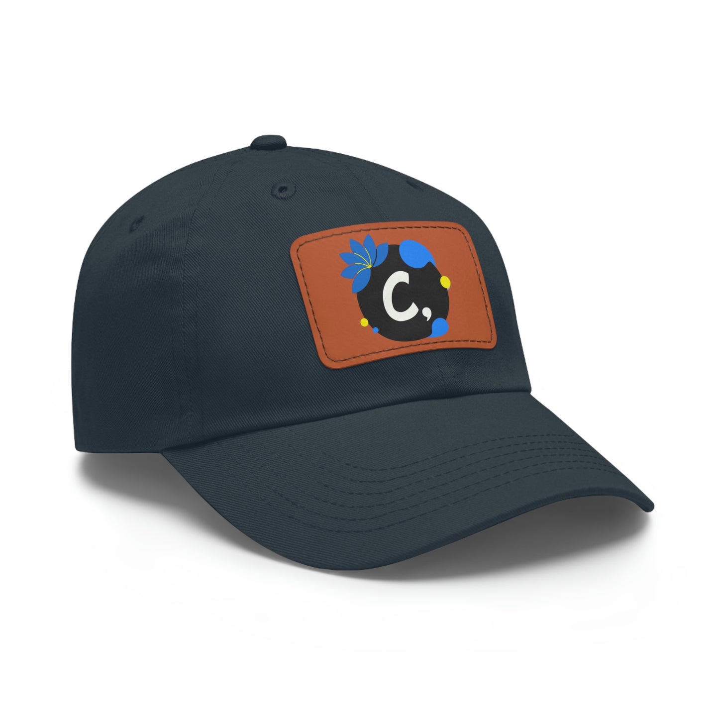 COMMaDiTYbrand *Leather Logo Patch" Dad Hat (available in multiple colors)