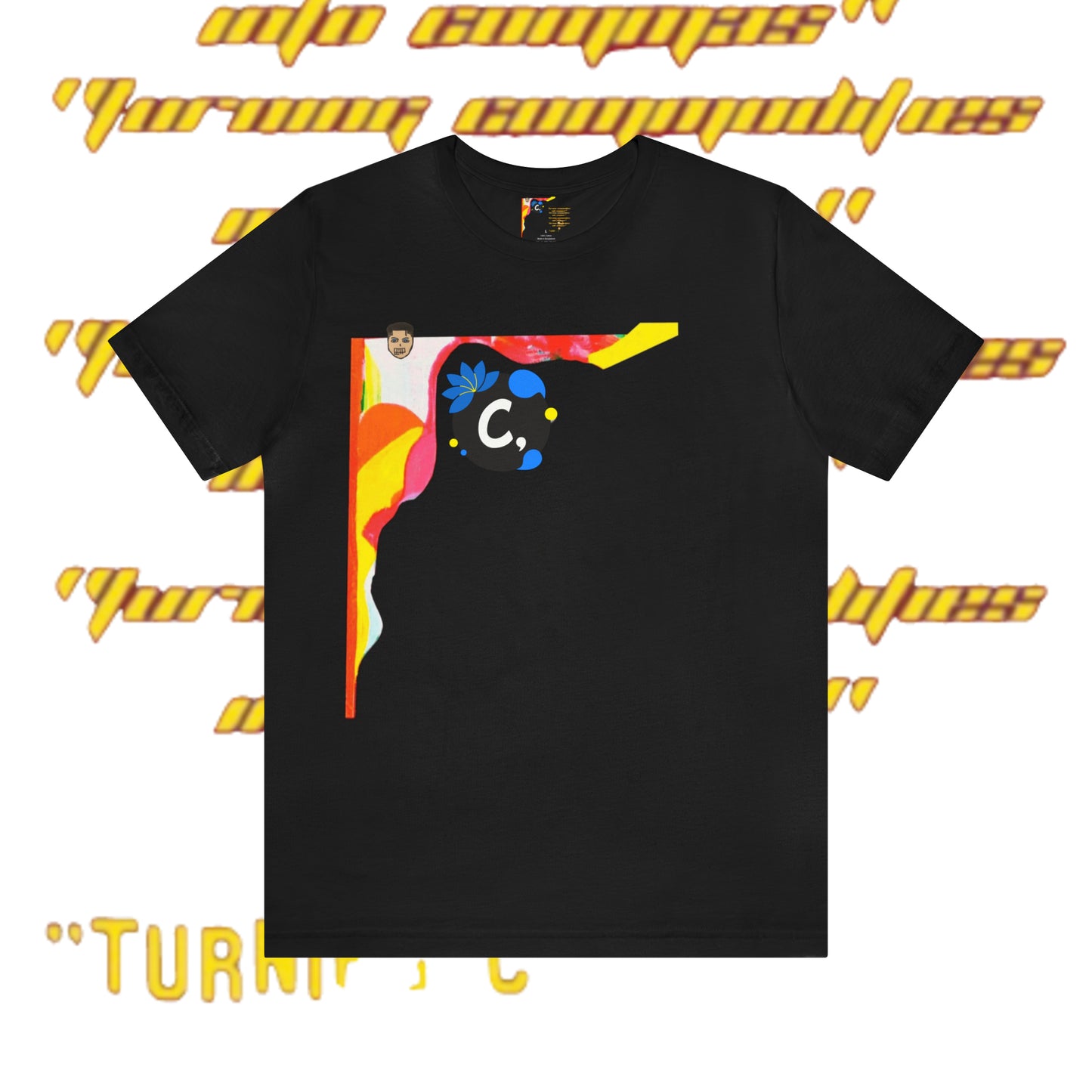 COMMaDiTYbrand *NFTDeSiGN" Men's Short Sleeve T-Shirt